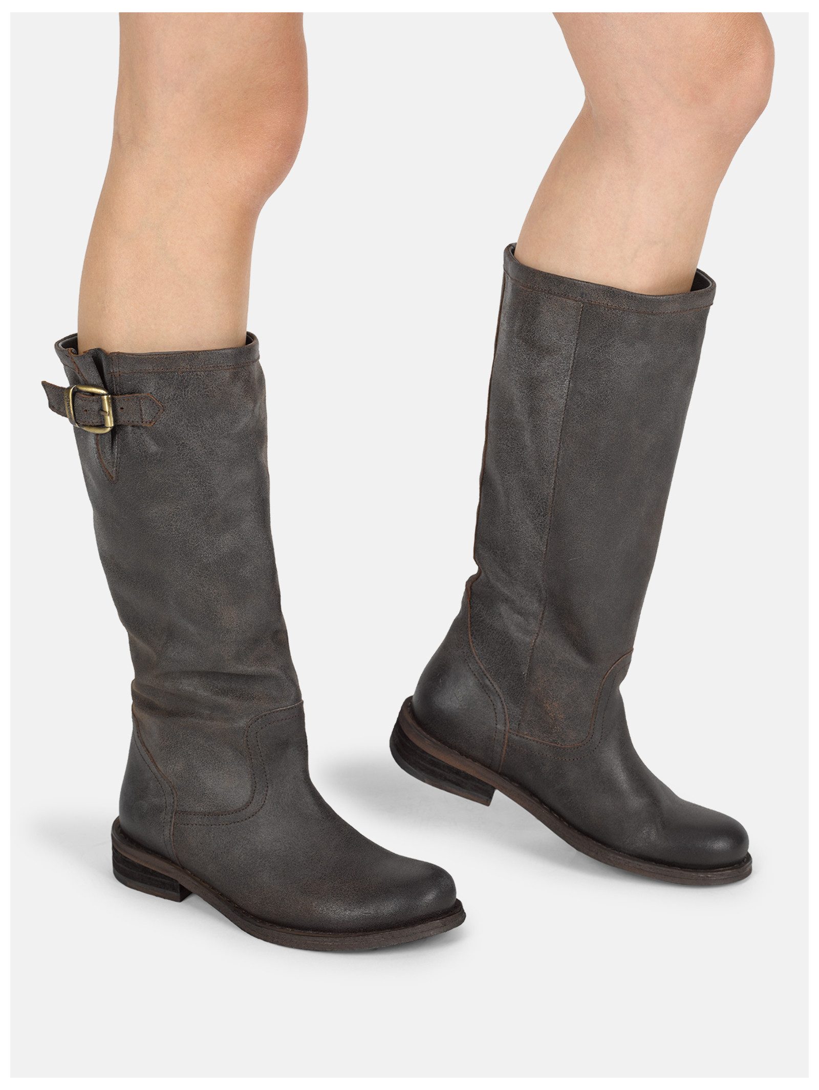 Felmini Stiefel Glattleder Stiefel