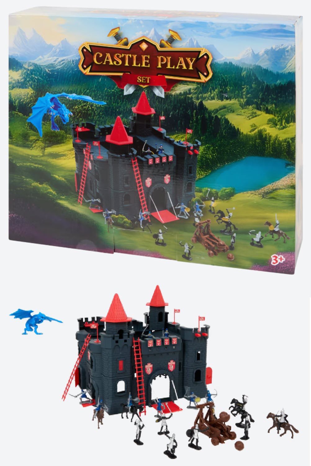 Spectrum Spielwelt Spielset Schloss Ritterburg Castle Play