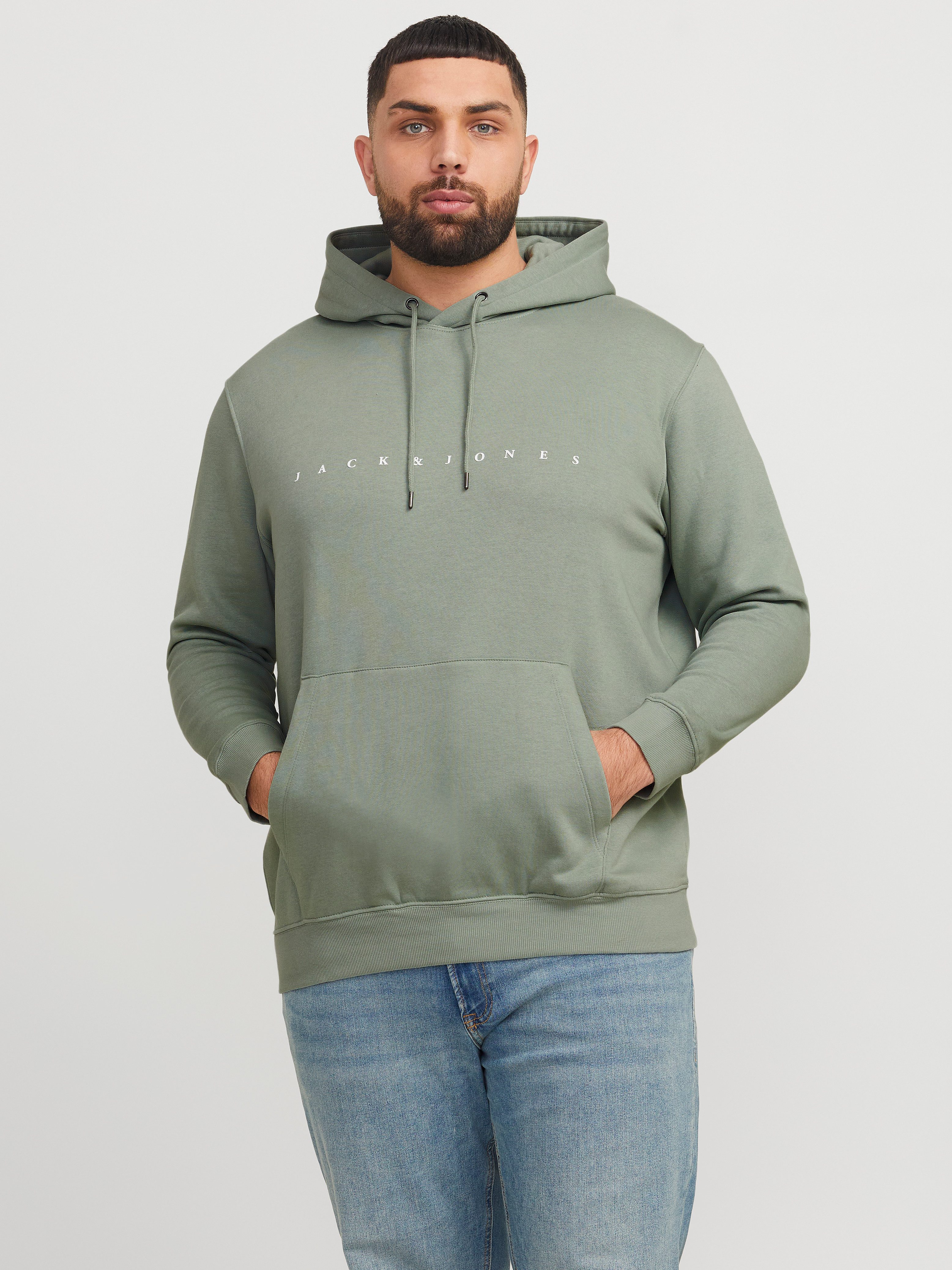 Jack & Jones PlusSize Kapuzensweatshirt JJESTAR JJ SWEAT HOOD NOOS PLS mit günstig online kaufen