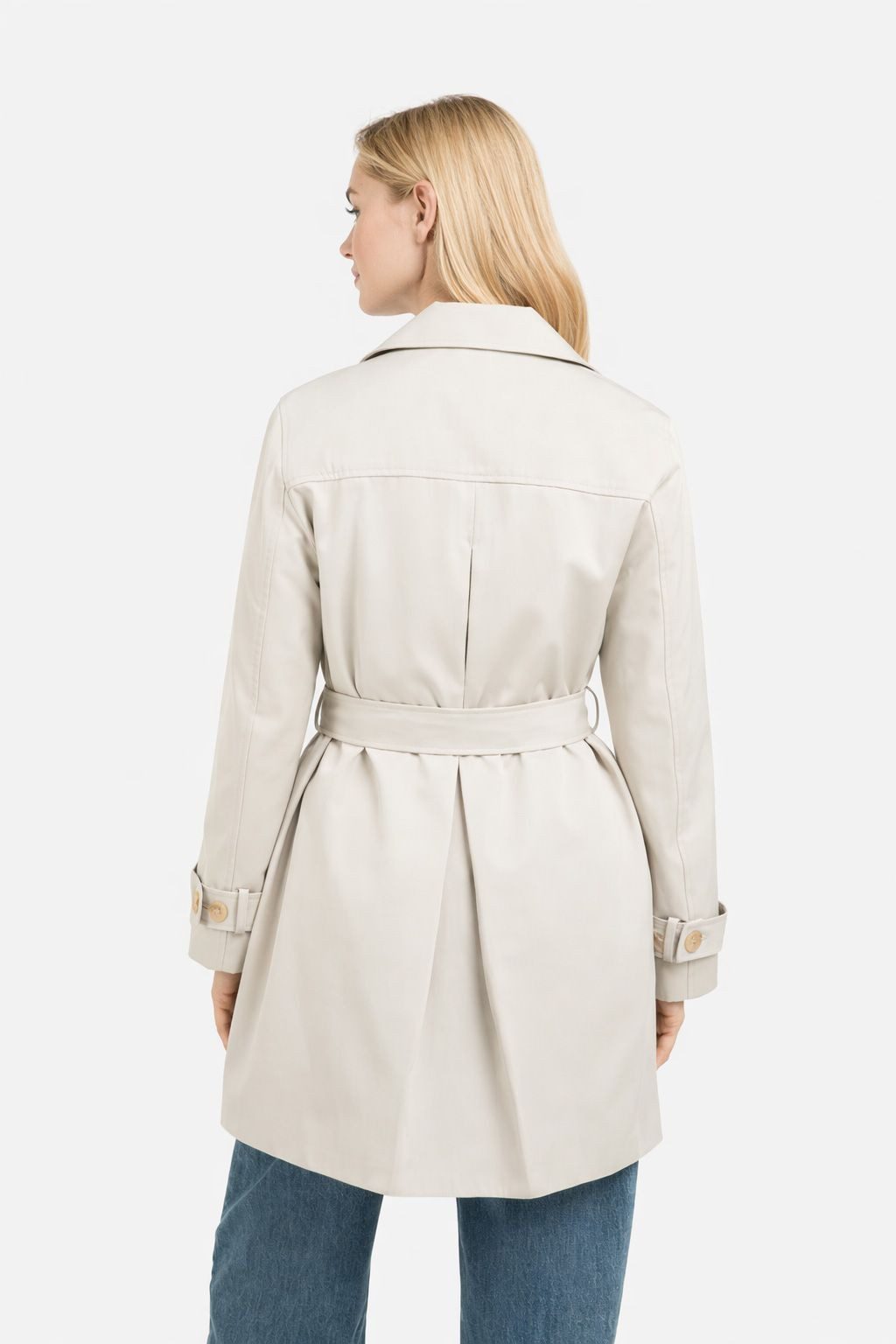 YAYA Outdoorjacke Trenchcoat mit Gürtel