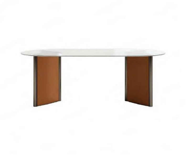 JVmoebel Esstisch Esszimmer Tisch Designer Luxus Tische Holz Modern 200 x 100 Oval (1-St., 1x Esstisch), Made in Europa