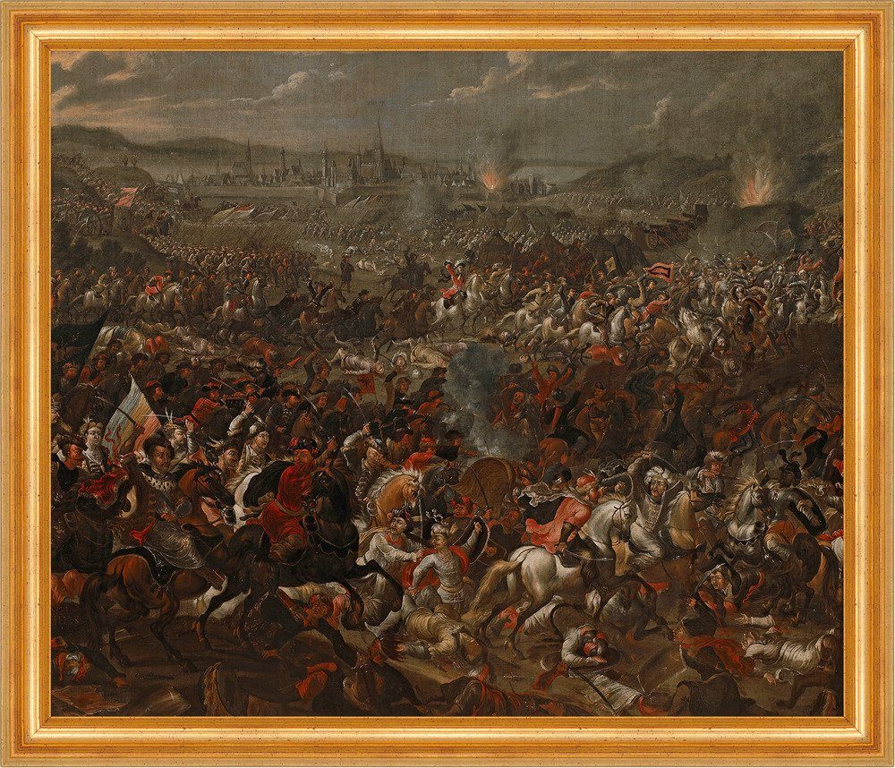 BillerAntik Kunstdruck Battle of Vienna Pauwel günstig online kaufen