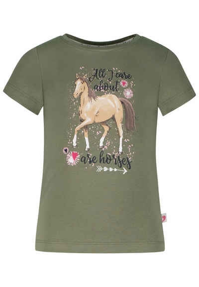 T-Shirt »S/S Print Glitter Horse« (1-tlg)