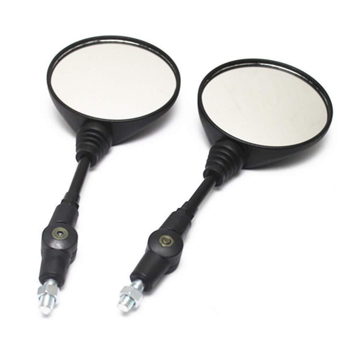 LuxusKollektion Motorradspiegel Motorradspiegel Lenkerendenspiegel 22 mm rund klappbar universal (1-St)