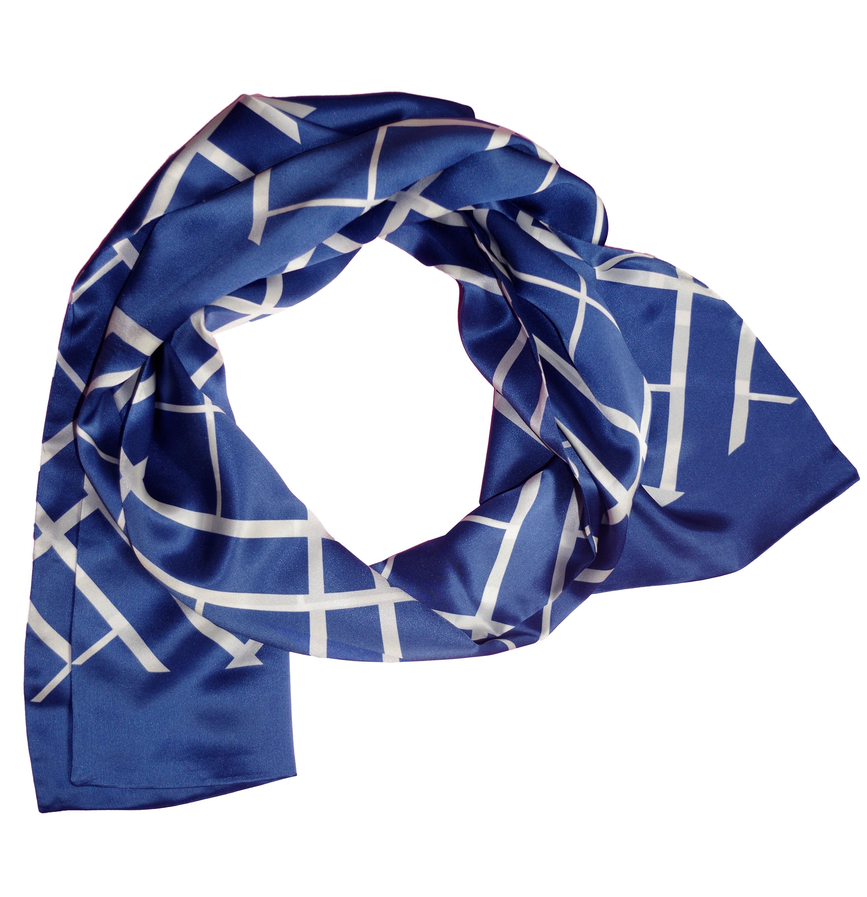Posh Gear Seidenschal Seiden Schal Quadrinata günstig online kaufen