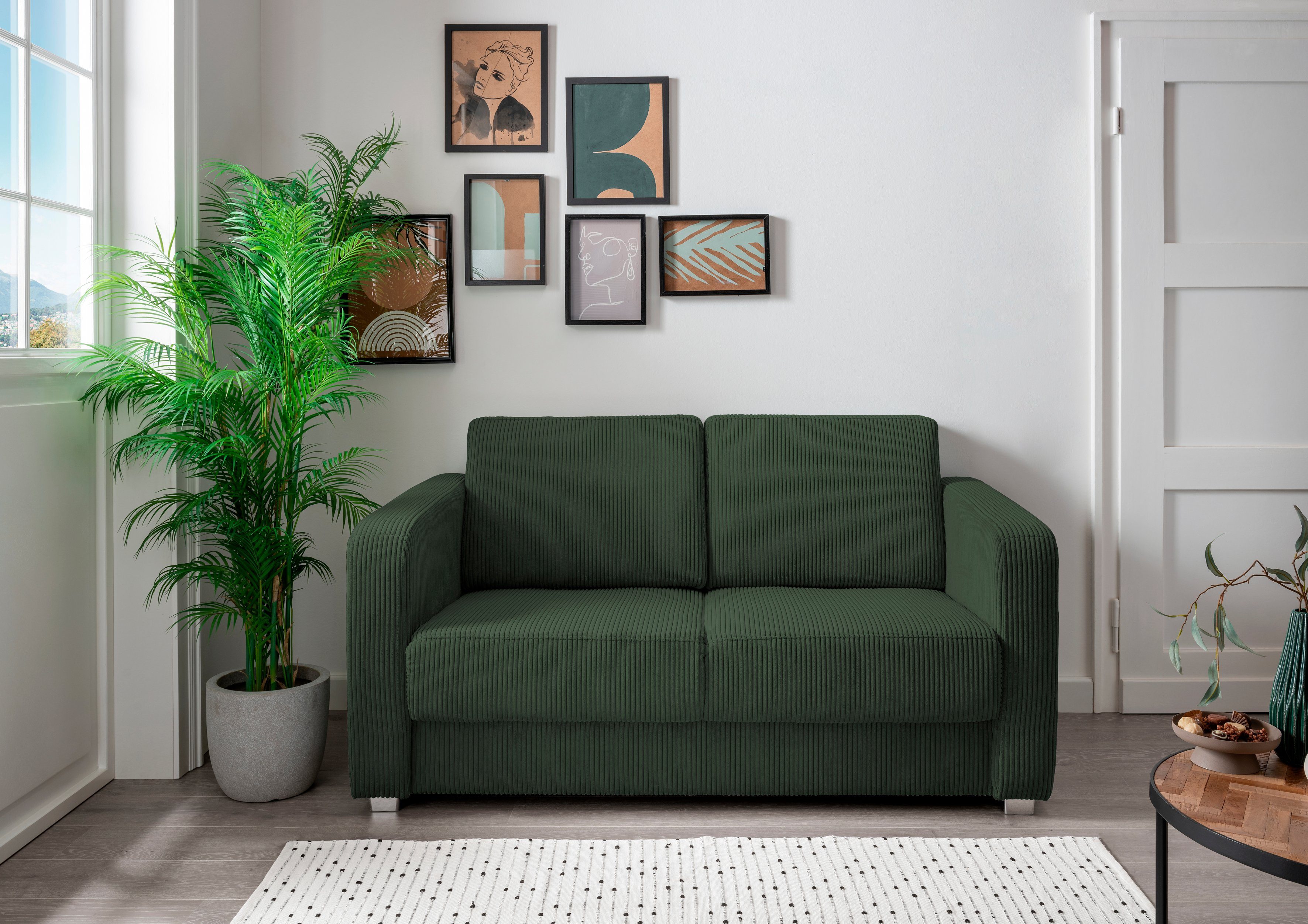 INOSIGN Schlafsofa Mia, mit 2 Einzelauszügen günstig online kaufen