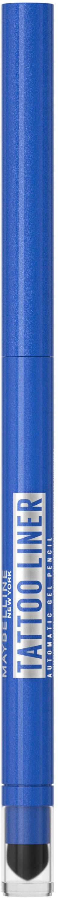 MAYBELLINE NEW YORK Eyeliner TATTOO LINER AUTOMATIC GEL PENCIL, mit Gel-zu Puder-Formel