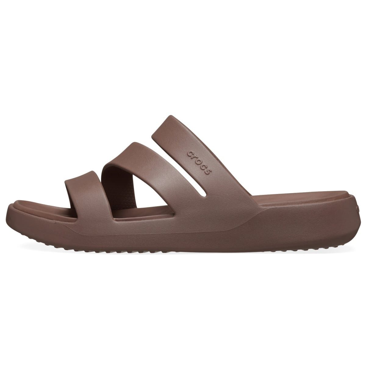 Crocs Sandale Getaway Strappy (leichtes, nahtlos, flexibel) braun Damen Bad günstig online kaufen
