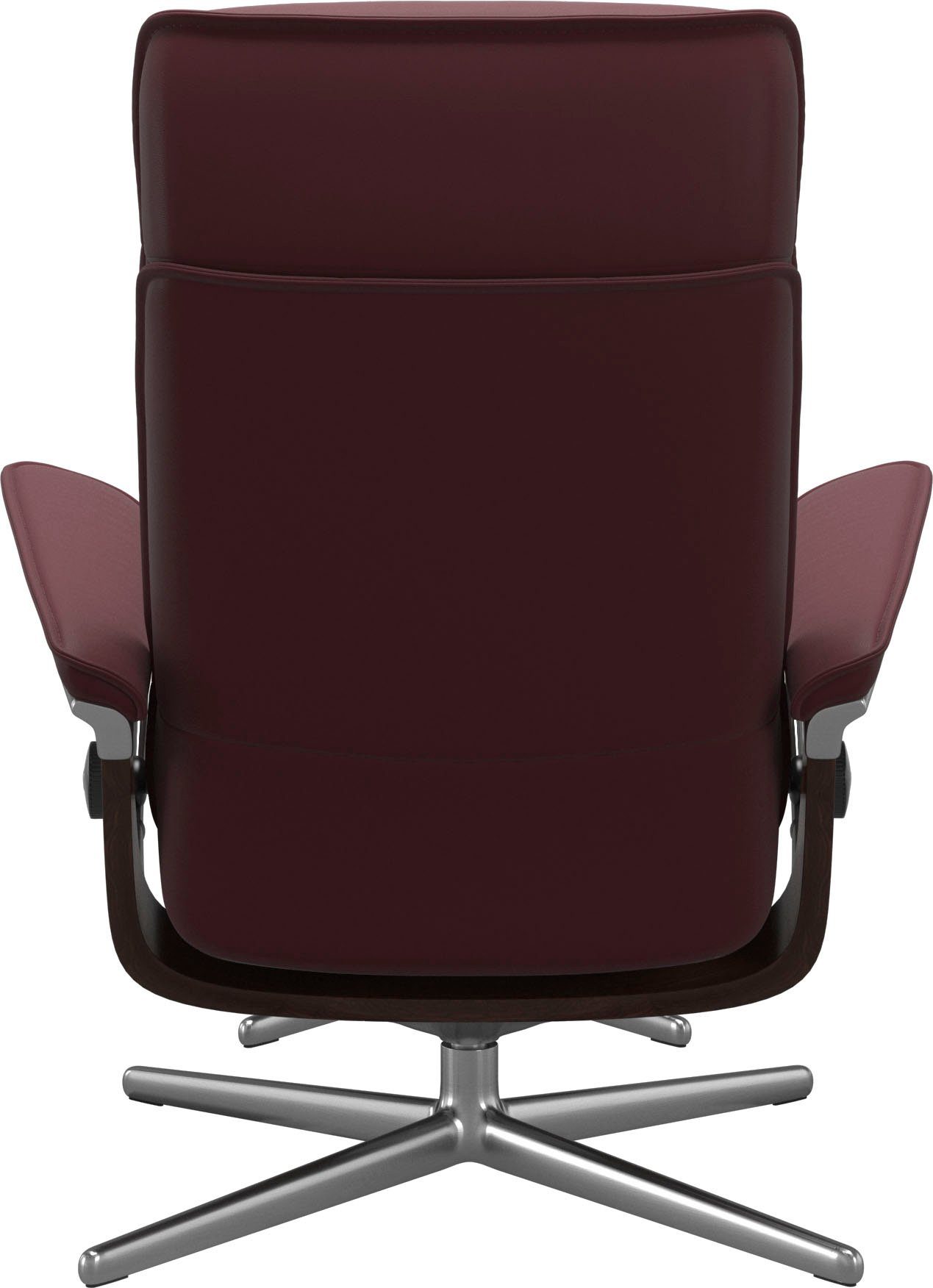 Stressless® Relaxsessel Admiral, mit Cross Base, Größe M & L, Holzakzent Braun