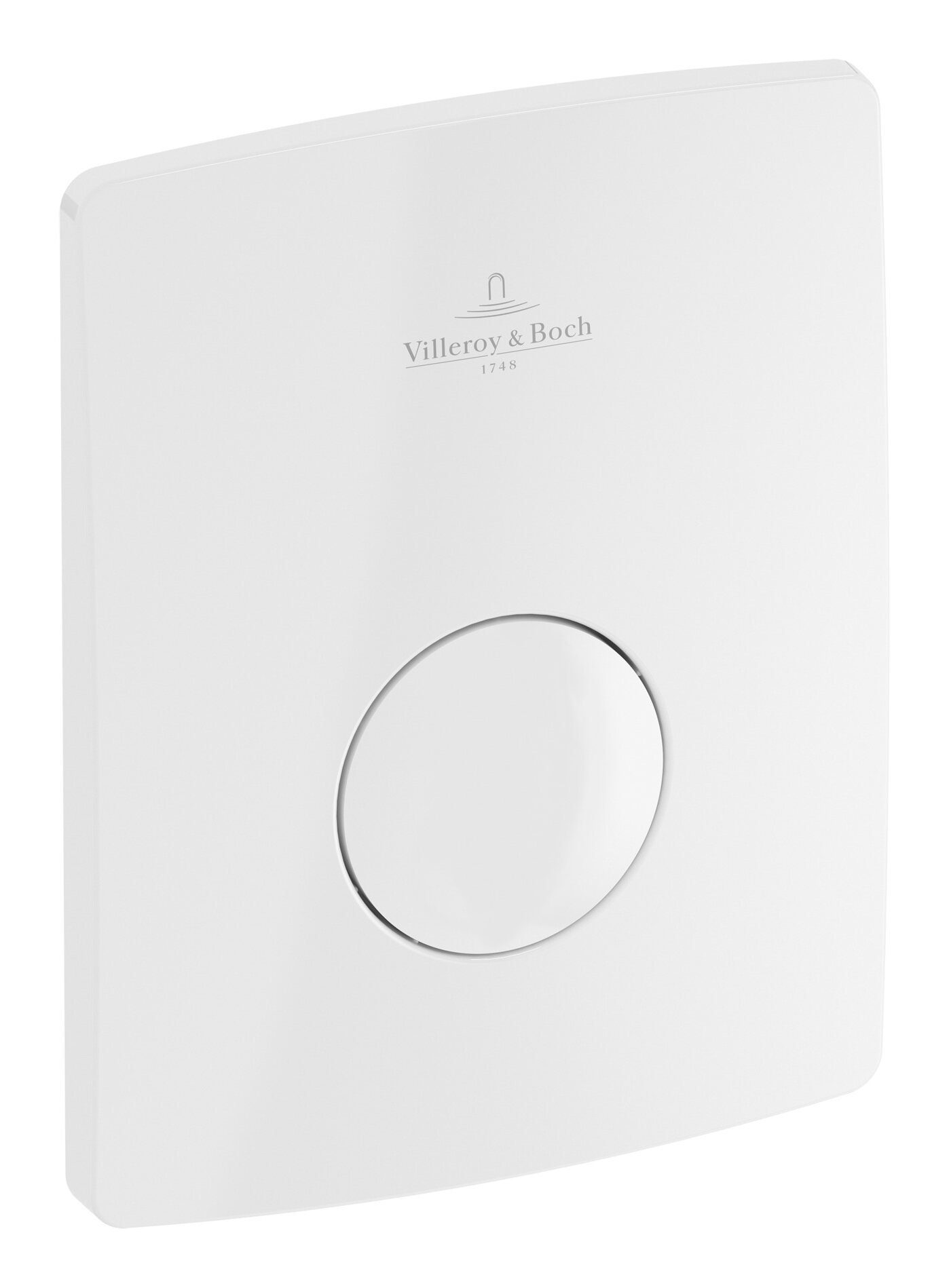 Villeroy & Boch Betätigungsplatte ViConnect Installationssysteme, WC 2-Mengen-Spülung 162 x 128 x 62 mm - Weiß