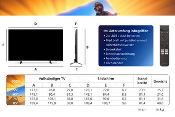 Philips 55PML9009/12 Mini-LED-Fernseher (139 cm/55 Zoll, 4K Ultra HD, Smart-TV)