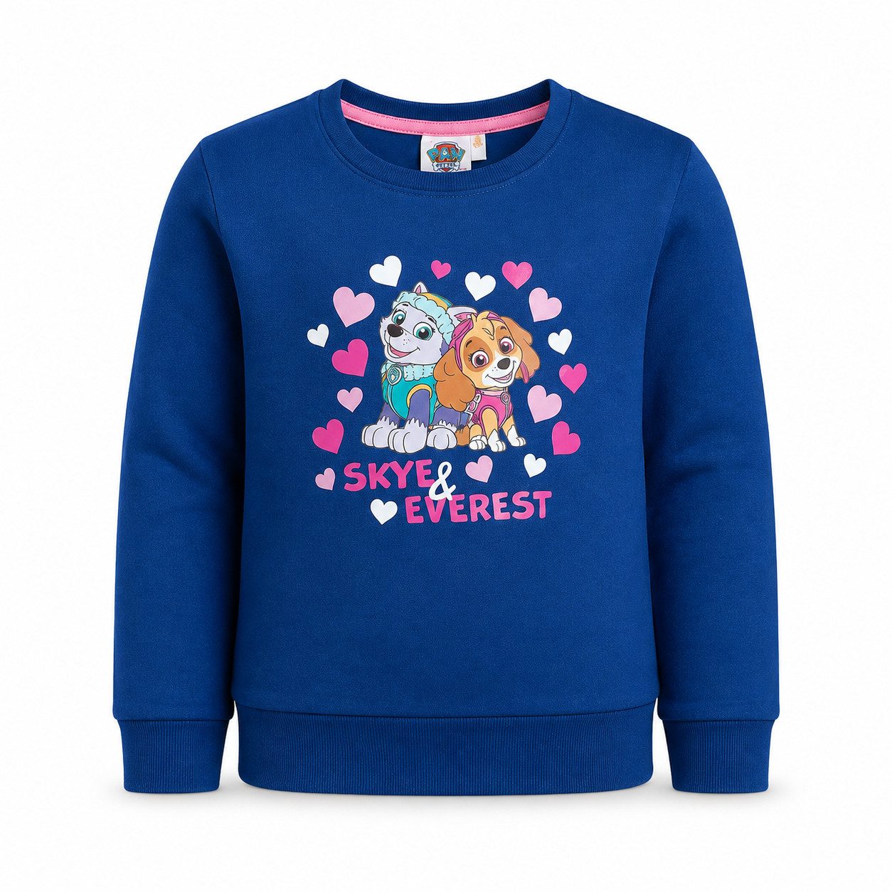 PAW PATROL Sweater Paw Patrol Skye und Everest Mädchen Kinder Pullover Gr. 98 bis 128