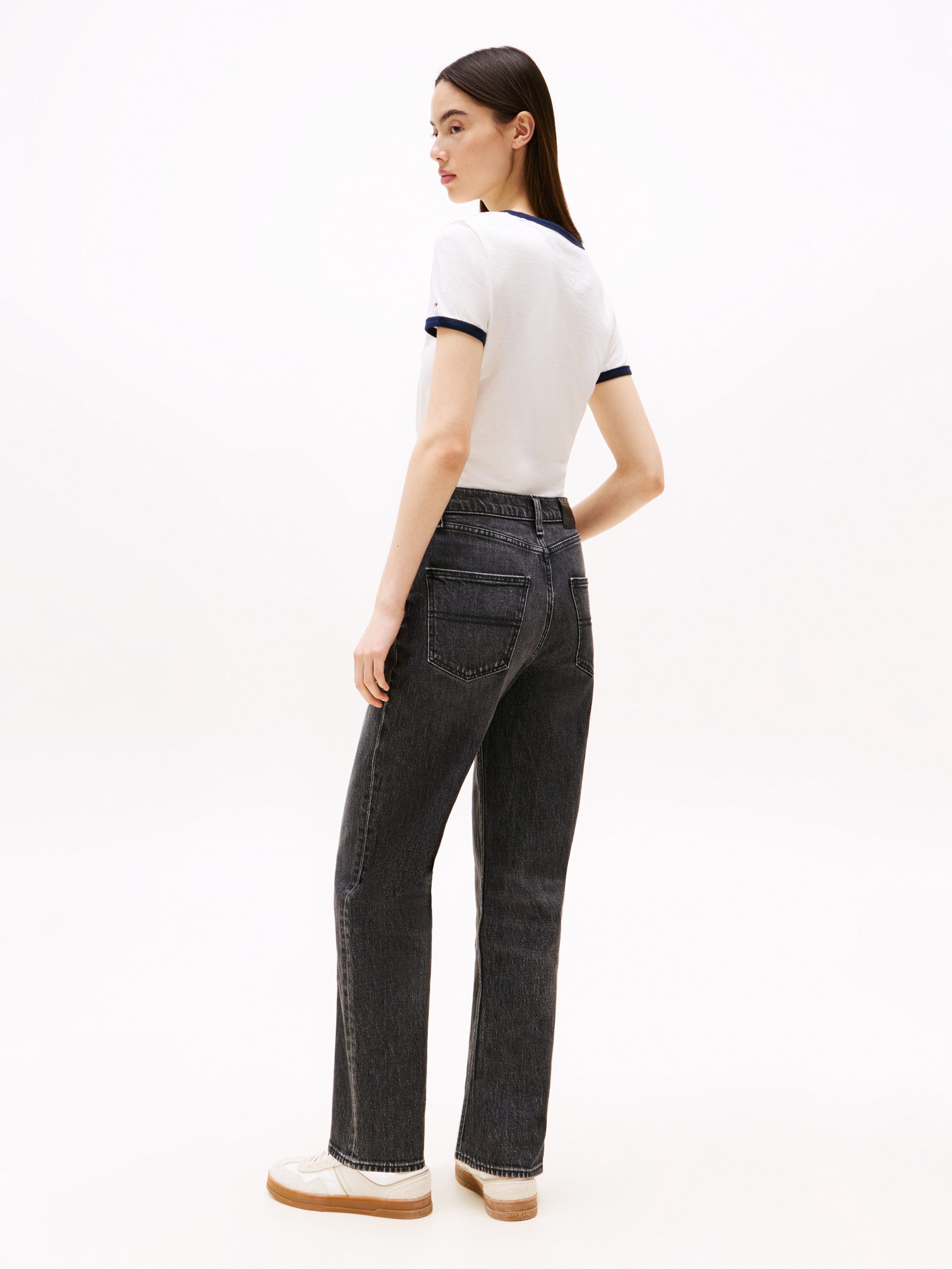 Tommy Jeans Straight-Jeans LAYLA HR SLIM STR in Knöchellänge – Bild 5 von 5