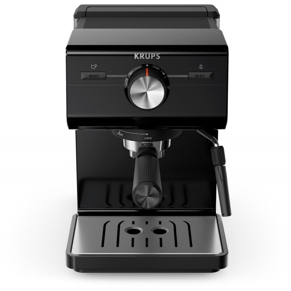 Krups Siebträgermaschine XP381810, Abnehmbarer Wasserbehälter