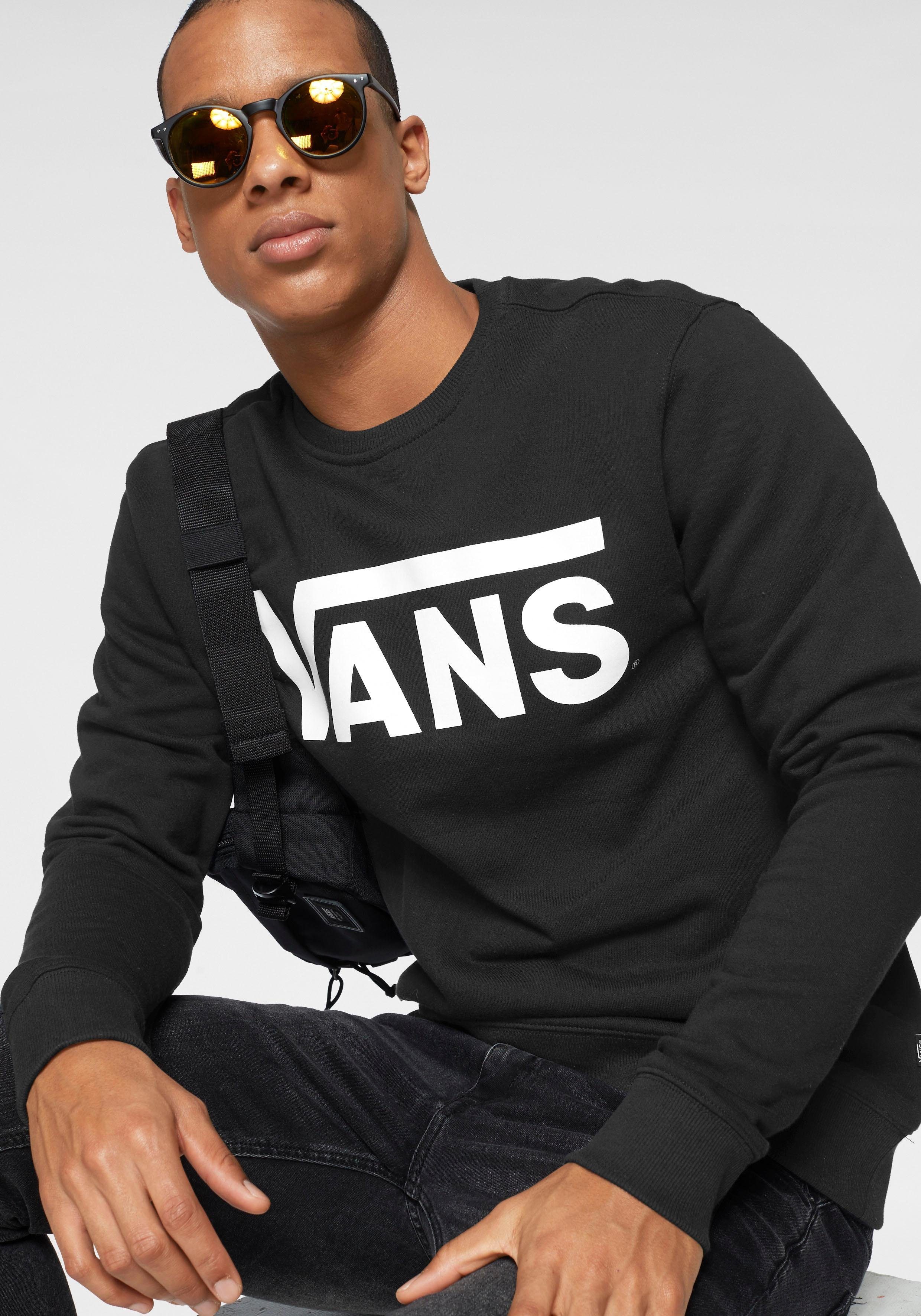 schwarz CLASSIC VANS CREW II Sweatshirt Vans