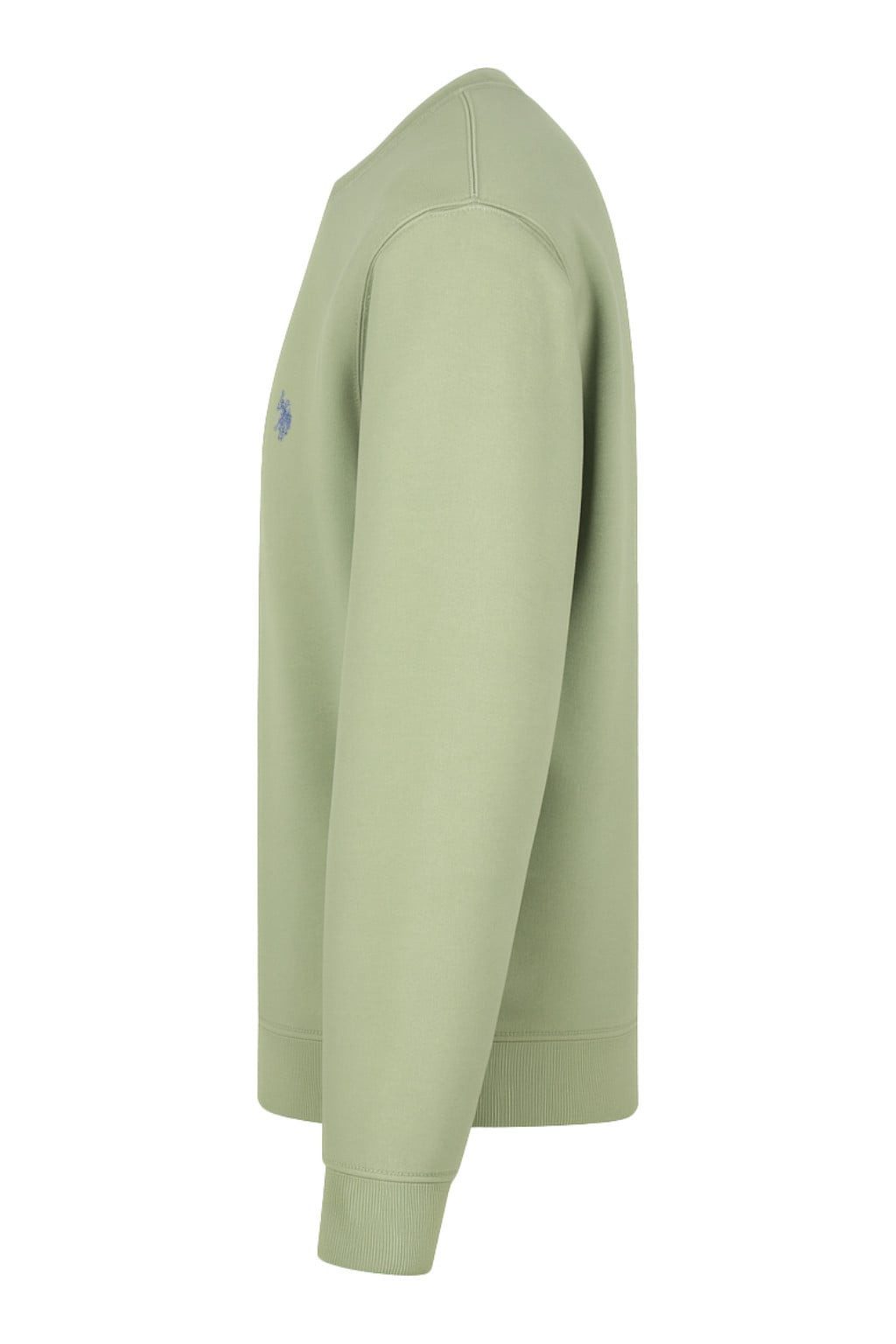 U.S. Polo Assn. Sweatshirt Garment Dyed (100% Baumwolle) salbeigrün Herren