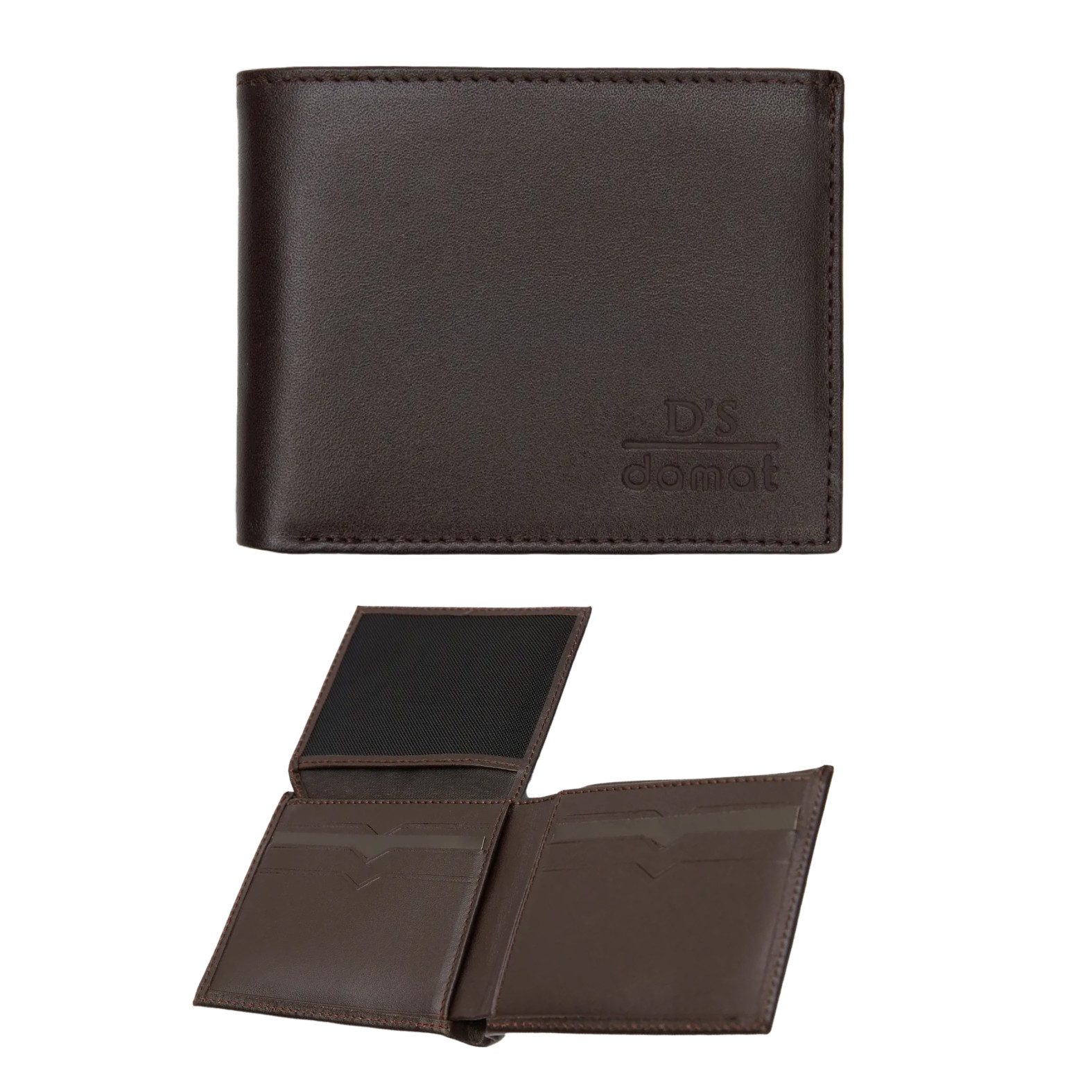 D'S DAMAT Geldbörse Geldbörse aus echtem Leder, Männer, Premium-Geldbörsen für Männer