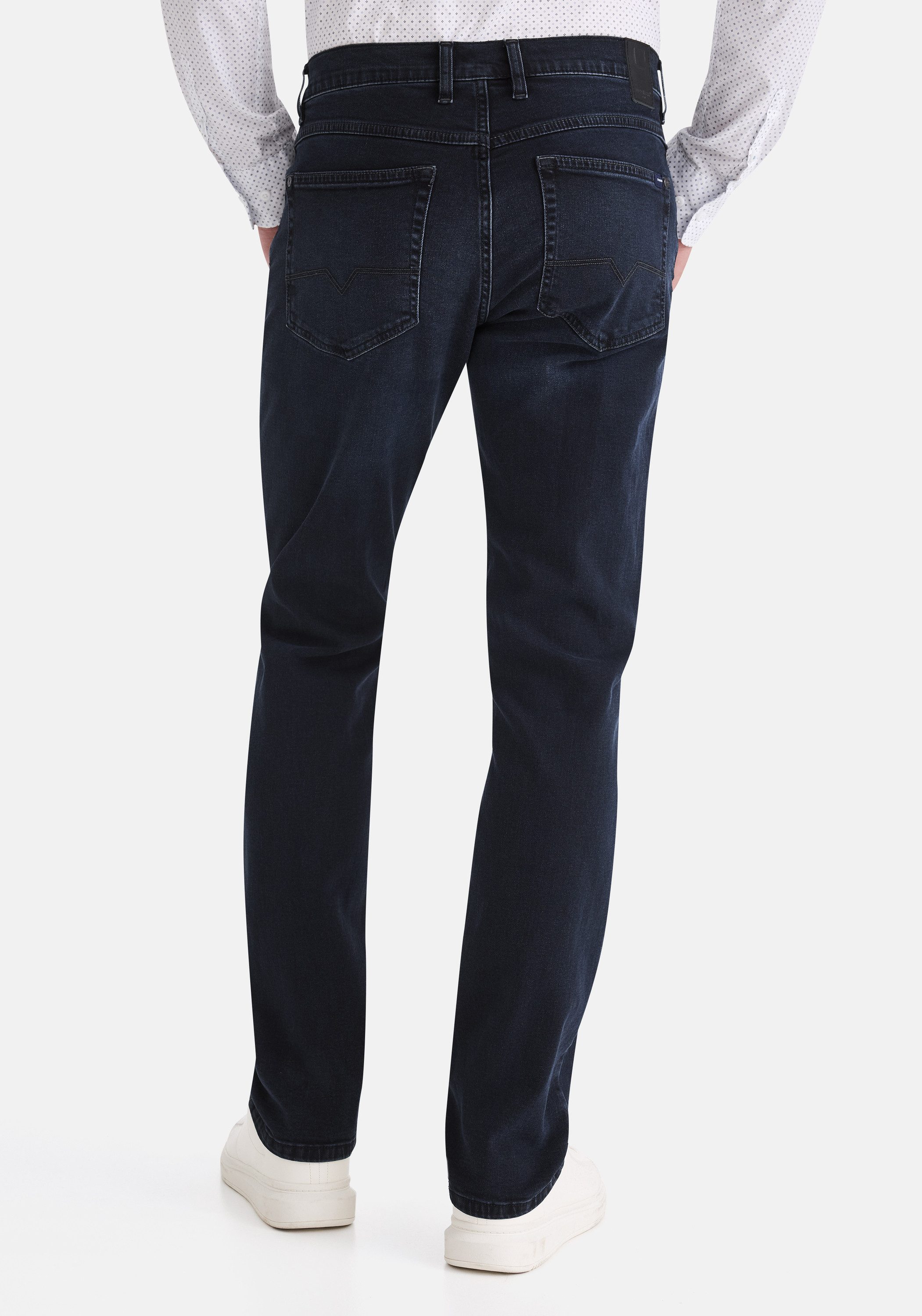 Stooker Men 5-Pocket-Hose Frisco Denim Straight Fit Jeans Straight Fit Casual Clean Wash Twill Coloured Comfort Flex! für Herren