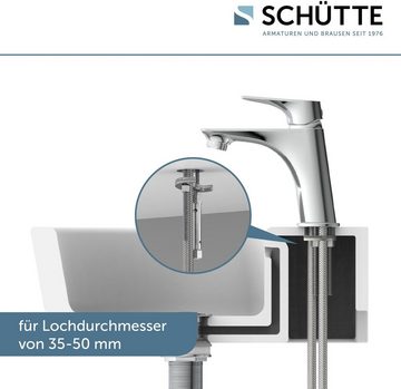 Schütte Waschtischarmatur BOSTON wassersparende Eco-Click-Funktion, inkl. Pop-Up