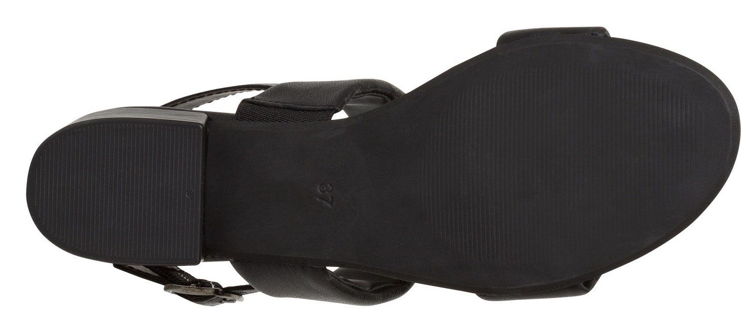 Tamaris Sandalette, Sommerschuh, Sandale, Blockabsatz, mit günstig online kaufen
