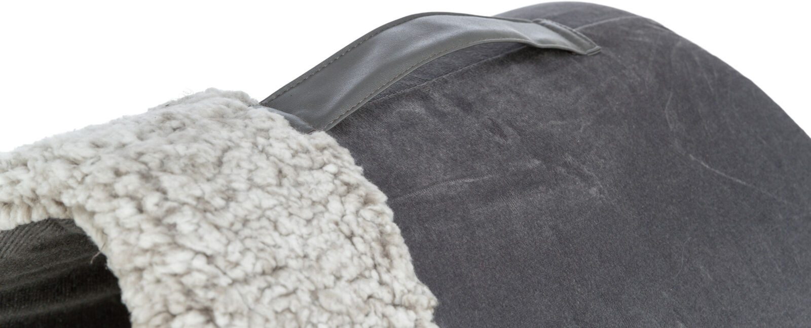 TRIXIE Schlafhöhle Höhle Calida mit wärmereflektierender Einlage - grau/weiß-schwarz - 50