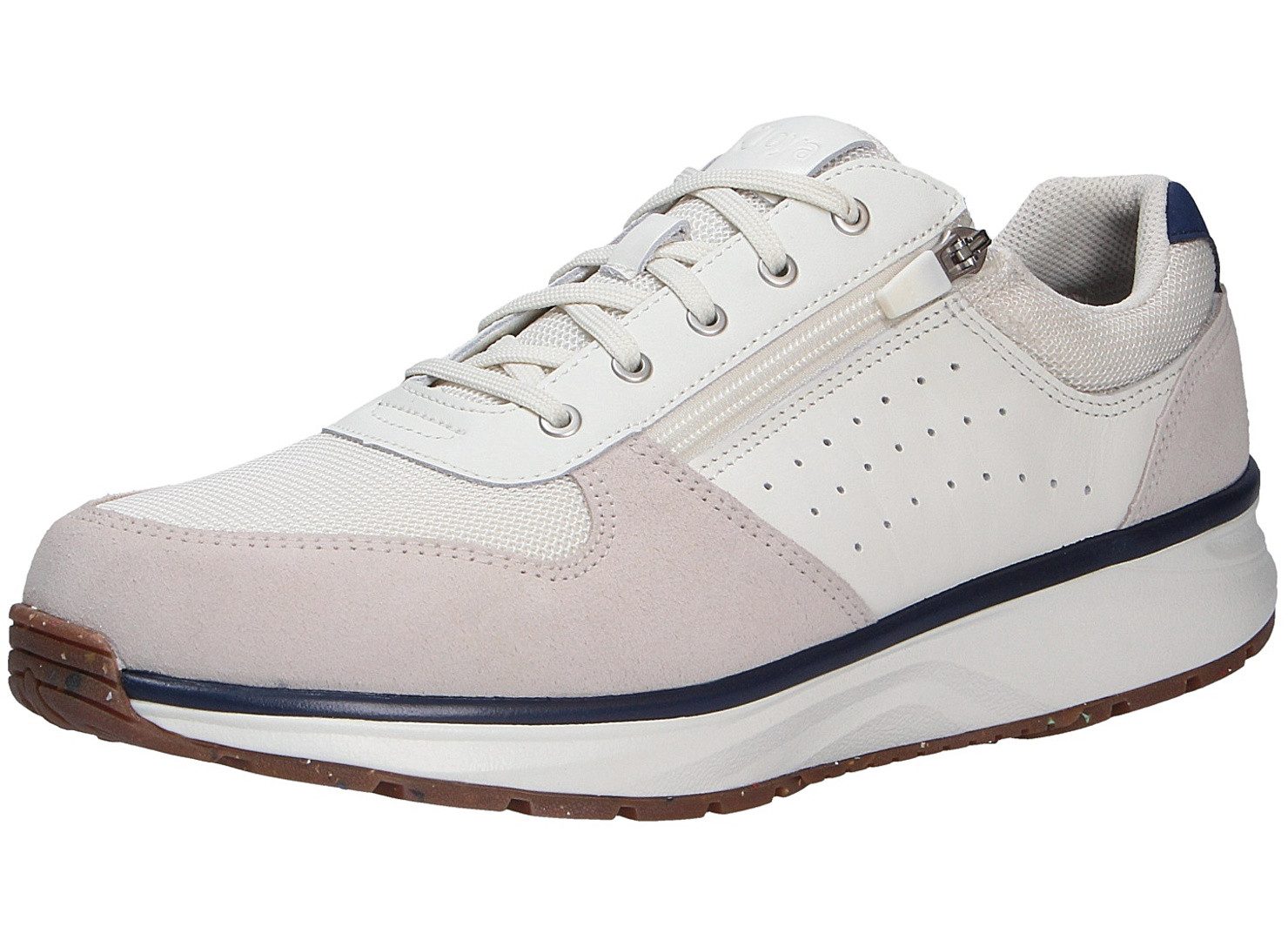 Joya Joya Herren Schnürschuh DYNAMO ZIP M WHITE weiß Schnürschuh