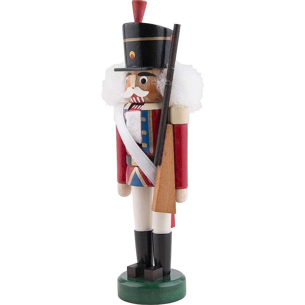 Dregeno Erzgebirge Nussknacker Husar (14cm) Nussknacker von Dregeno Seiffen