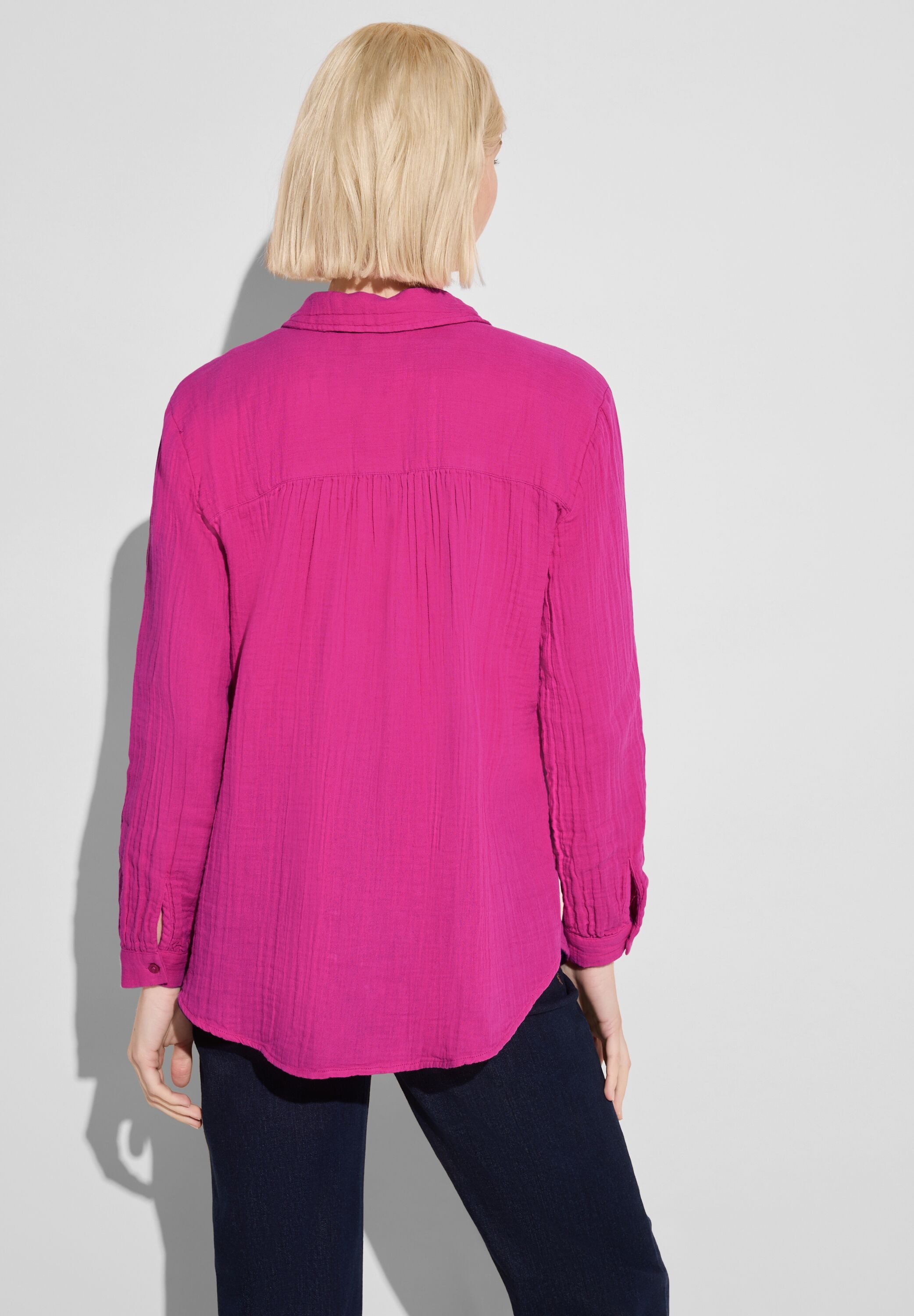 STREET ONE Hemdbluse mit Knopfleiste