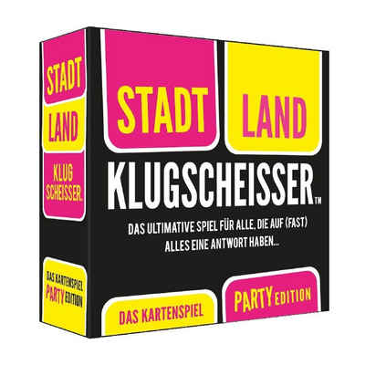 Kylskapspoesi Spiel, Stadt Land Klugscheisser - Kartenspiel