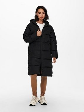 ONLY Steppmantel ONLAMANDA LONG PUFFER COAT mit Kapuze