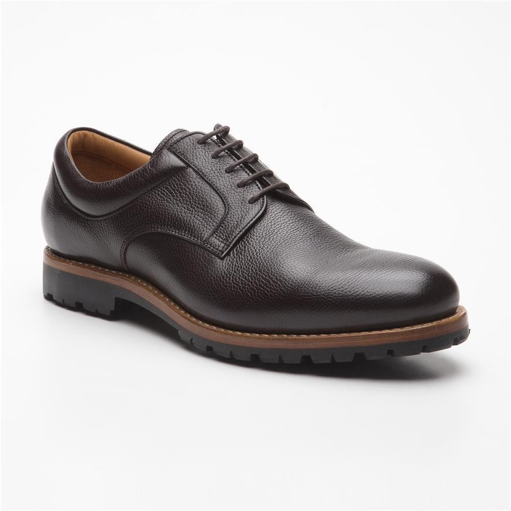 Prime Shoes Prime Shoes KIEW Schnür Vibram®-Gummisohle Buffalo Espresso EU39/UK6 Schnürschuh