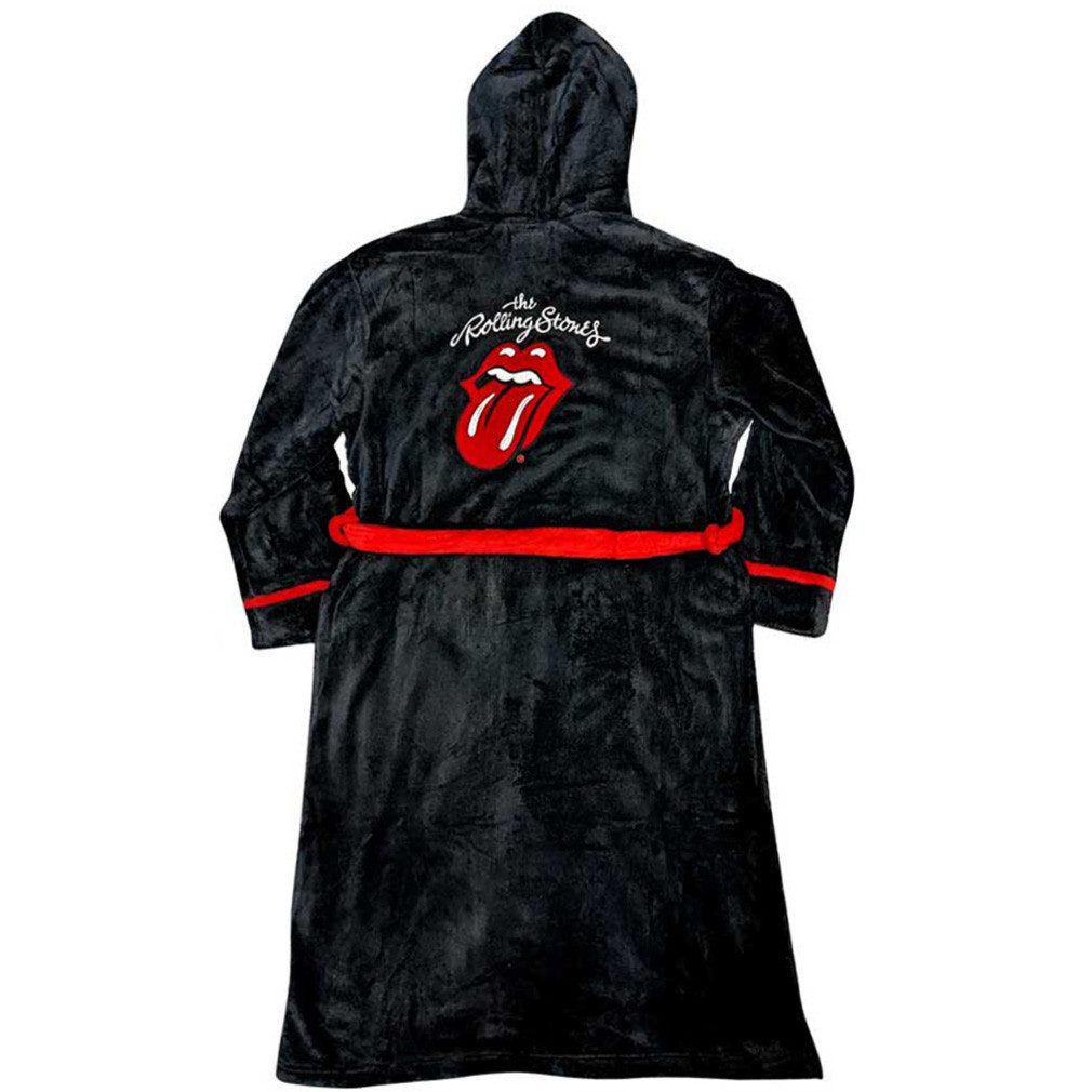 The Rolling Stones Morgenmantel Classic Tongue, Plüsch Flauschig Robe günstig online kaufen