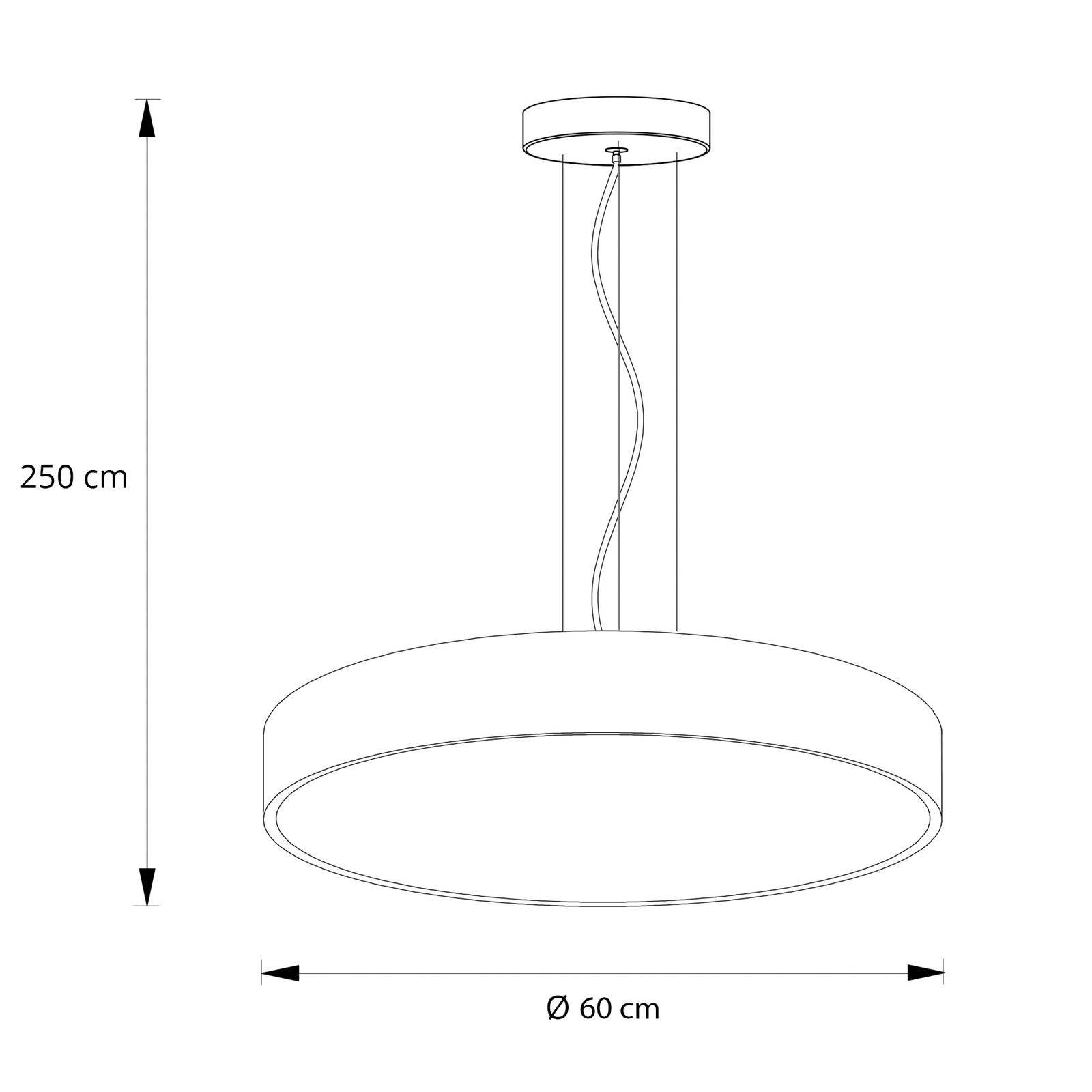 flammig, Schwarz, warmweiß, inkl. Vanida, Arcchio fest LED-Hängeleuchte dimmbar, verbaut, 1 Modern, LED-Leuchtmittel Aluminium, weiß, Acryl,