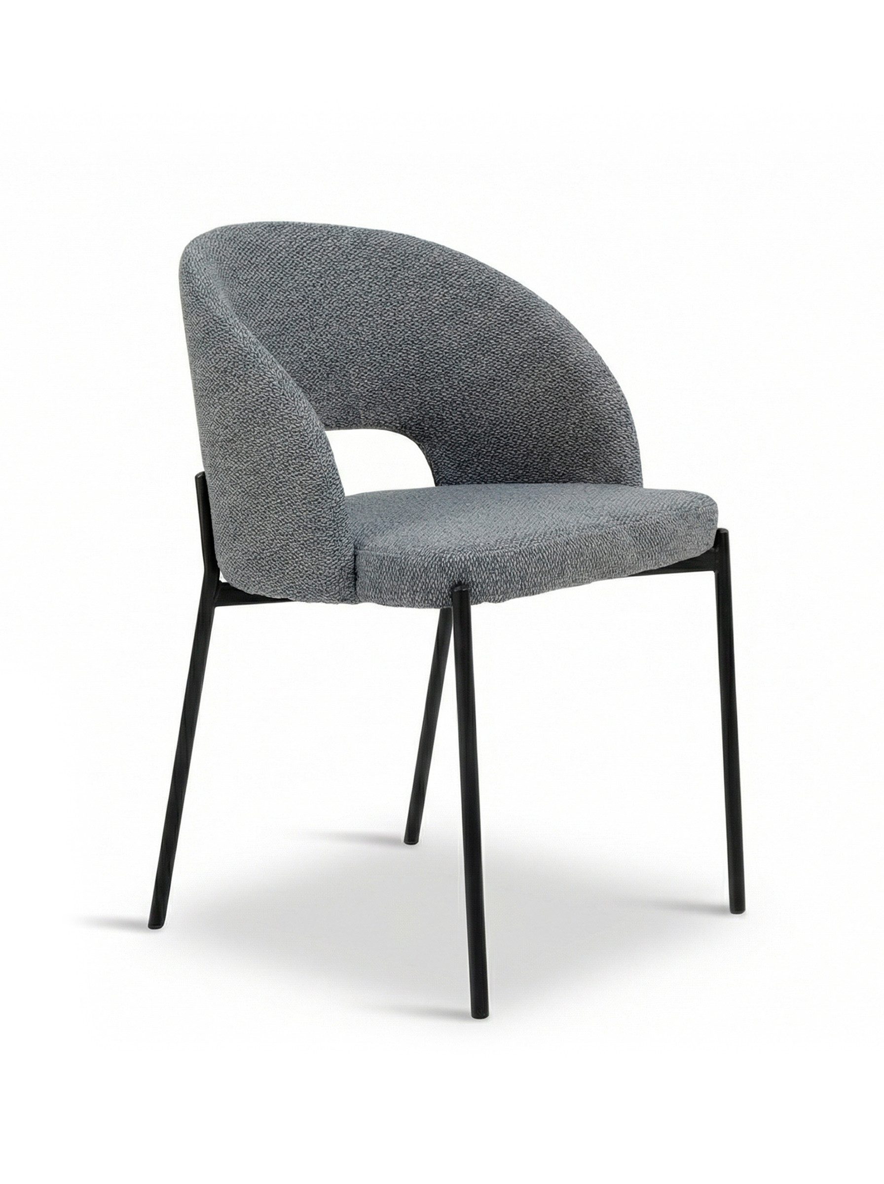 faee Polsterstuhl Harmoni, Stoffbezug, Metallgestell, Rücken mit Cut-Out, Belastbar 130 kg