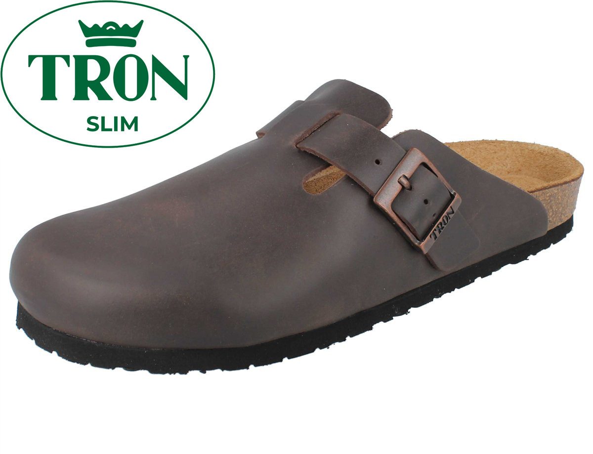 Tron TRON Escalet slim Damen Herren Tieffußbett Clog dunkelbraun Arbeitsschuh Atmungsaktiv. € 139,90