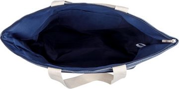 normani Strandtasche Tasche Baros, Schultertasche mit Reißverschluss Außentaschen
