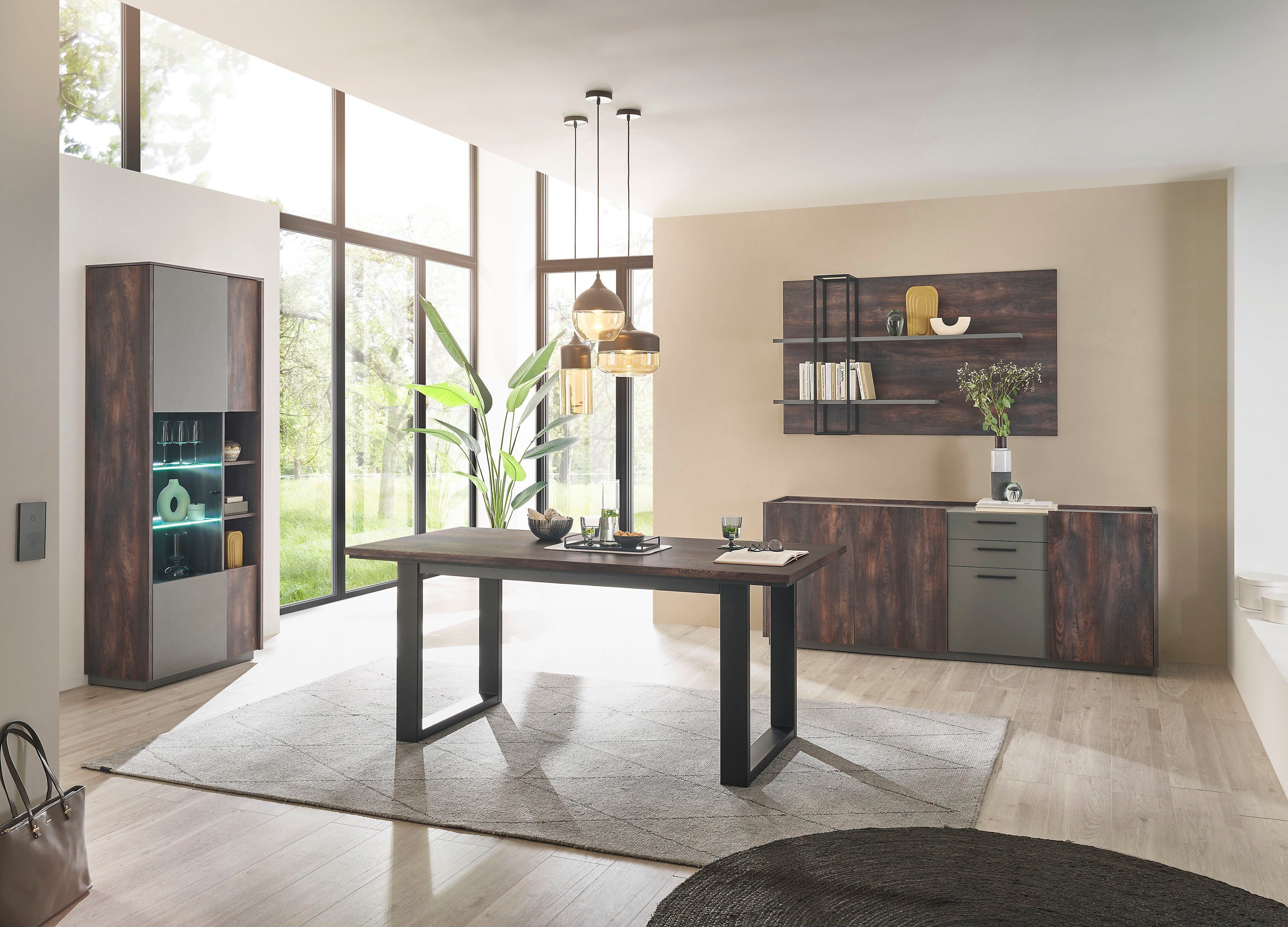 Home affaire Esszimmer-Set LARGO, (Set, 4-St)