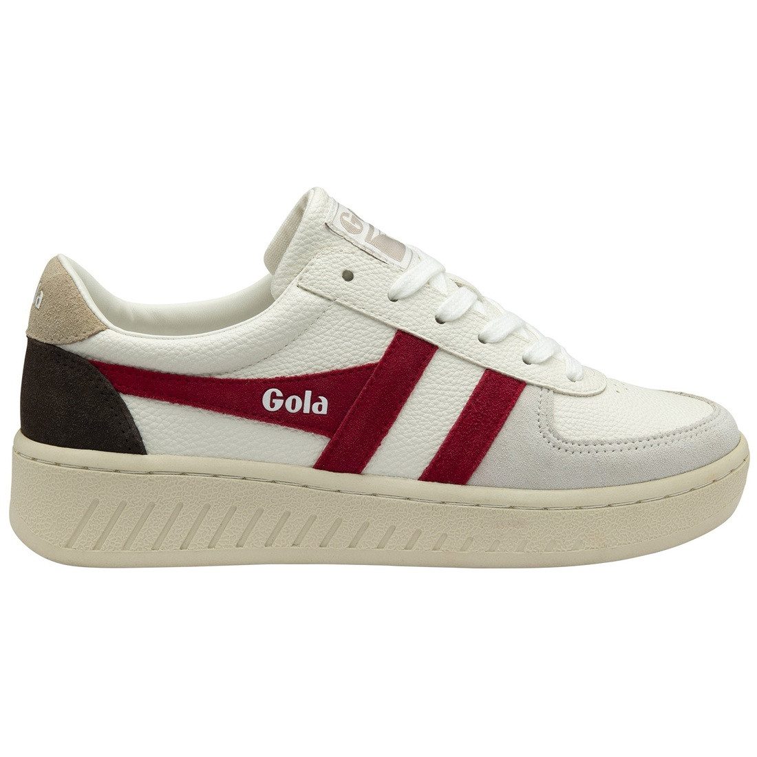 Gola Grandslam Trident 2026 weiss/rot/grau Damen Sneaker