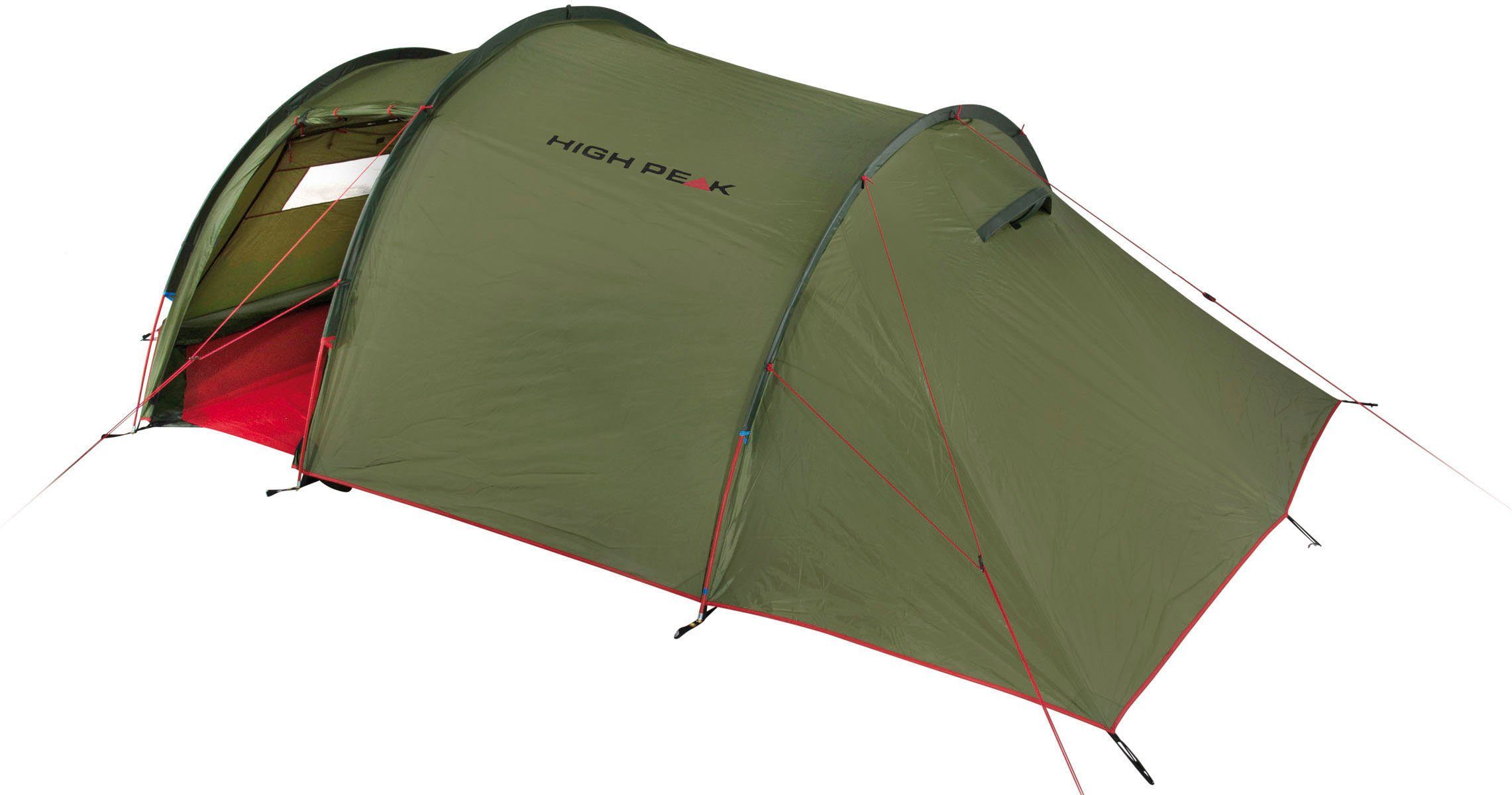 High Peak Tunnelzelt Falcon, Personen: 4