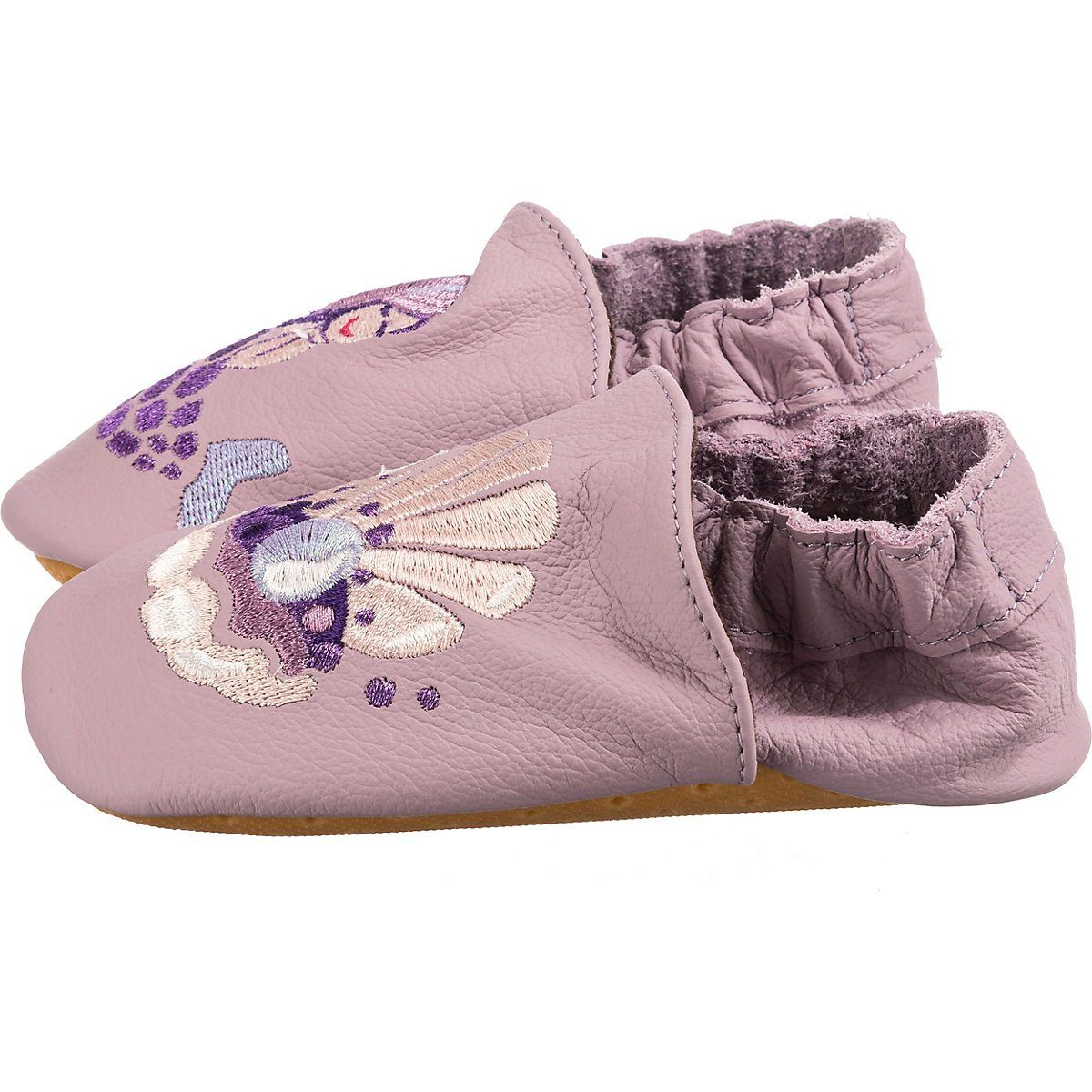 Schuhe Babyschuhe Mädchen Beck Baby Krabbelschuhe PEARL für Mädchen Krabbelschuh