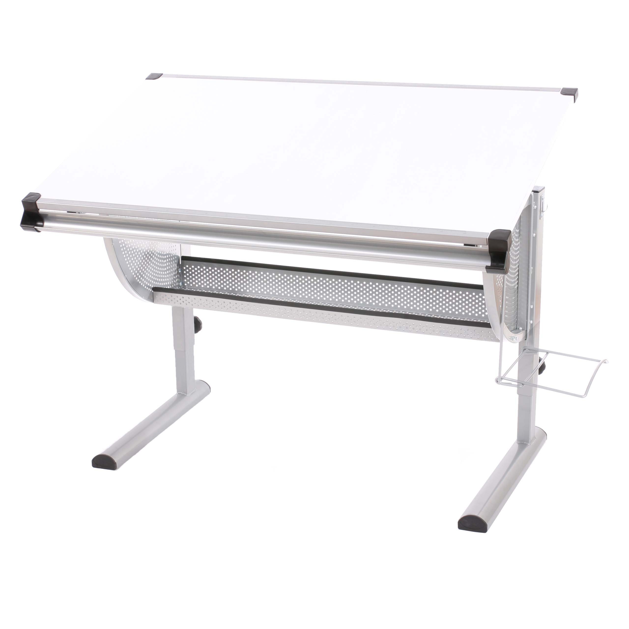 MCW Kinderschreibtisch Preston, Arbeitsfläche in 10 Winkeln neigbar, Tischöhe höhenverstellbar