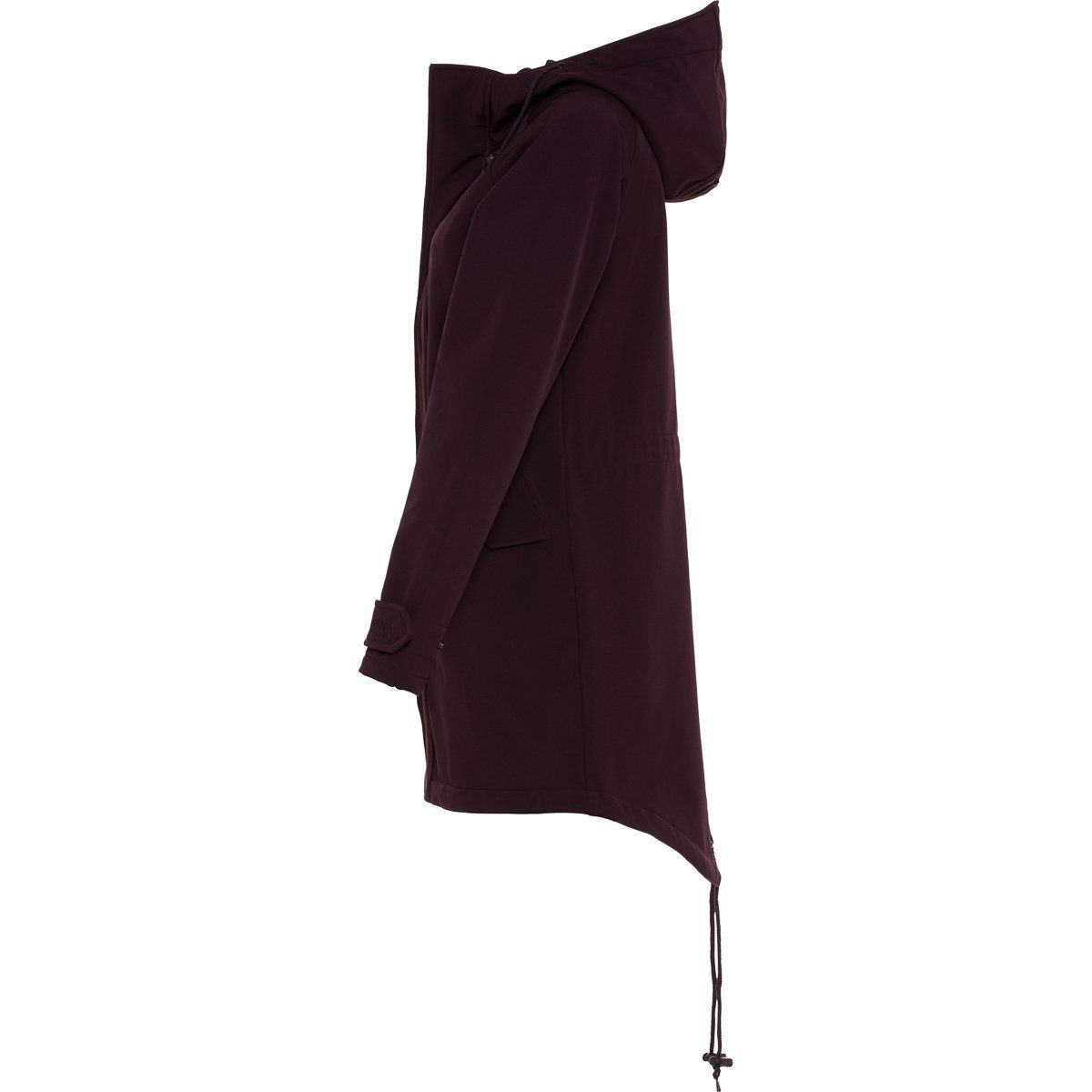 Softshellmantel Damenmantel BMS Hamburg purple aus aus auch SoftShell BMS sportlich elegant von in großen Größen