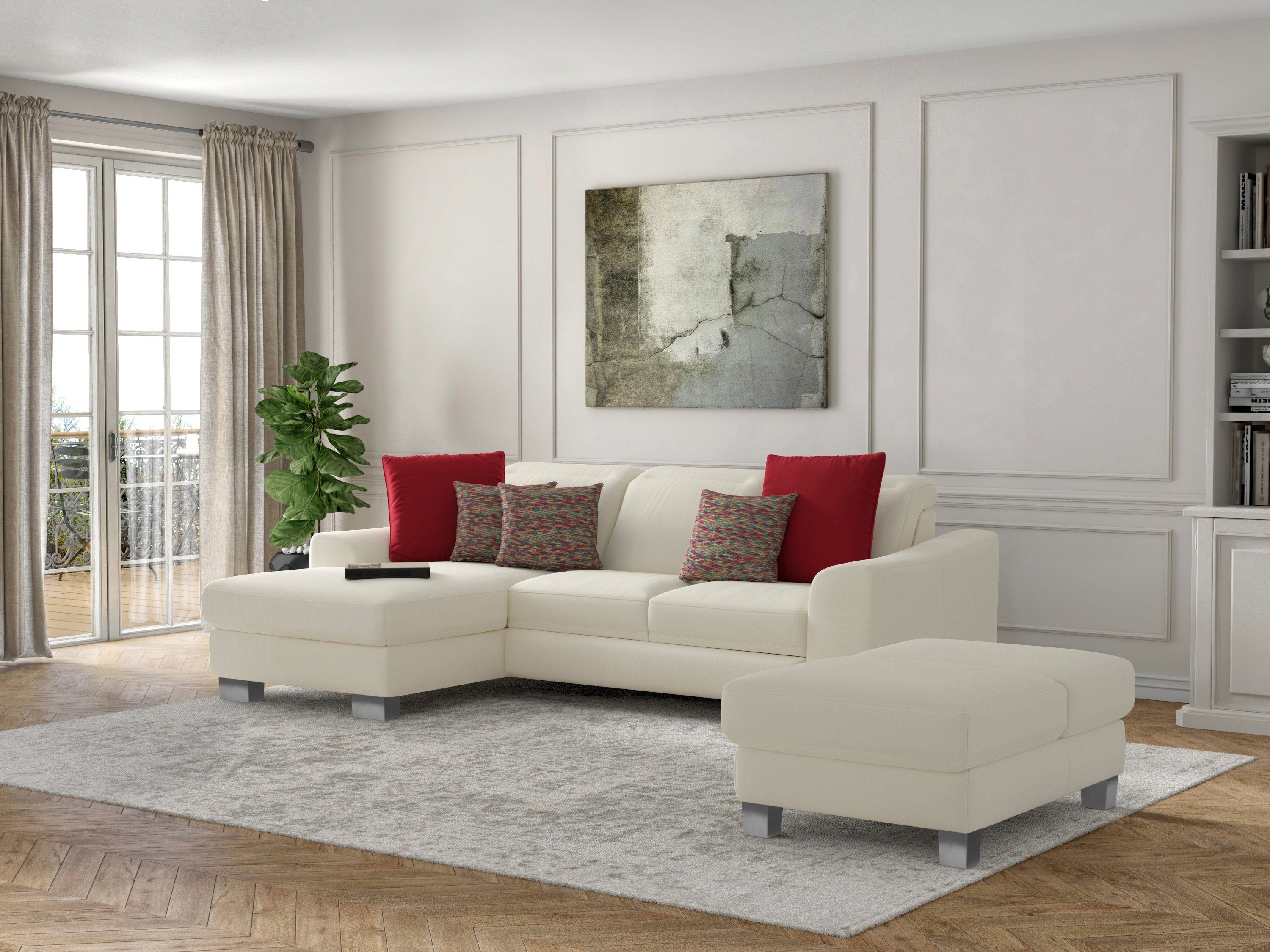 sit&more Ecksofa Dundee L-Form, mit Federkern günstig online kaufen