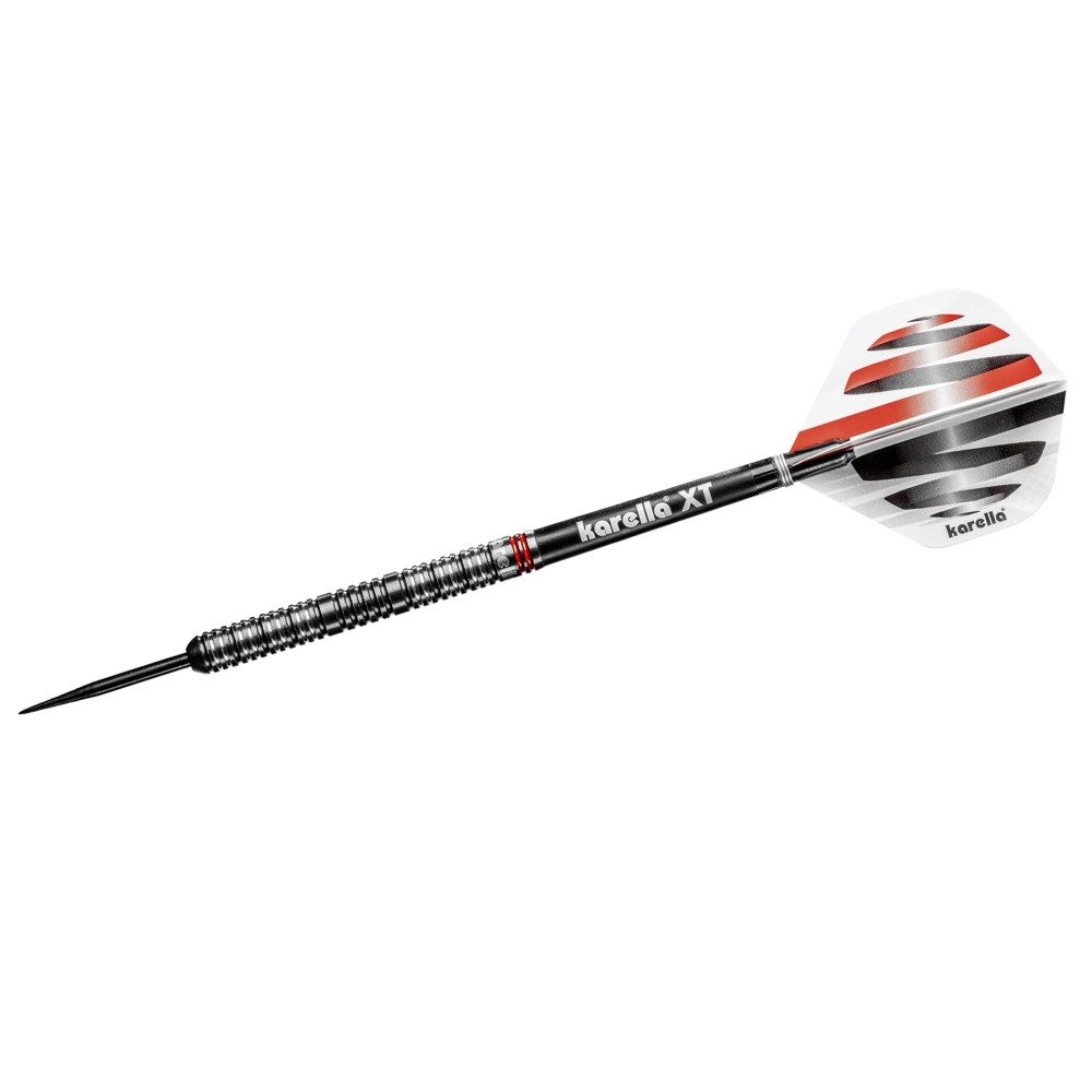 Dartpfeil Karella HiPower Steeldart 22g schwarz - Präzisionsdart.