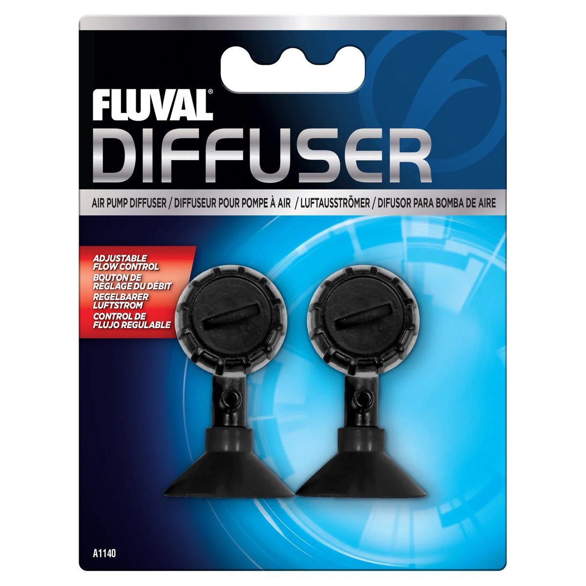 FLUVAL Aquarium Luftausströmer (Diffusor) 2er Set