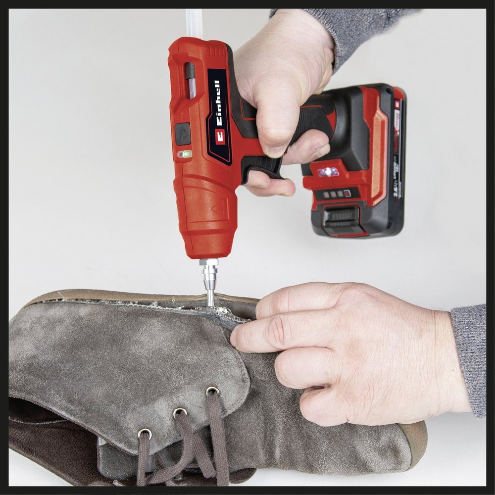 Einhell Heißklebepistole Einhell Power X-Change TE-CG 18 Li - Solo Akku Heißklebepistole mit Z – Bild 2 von 5