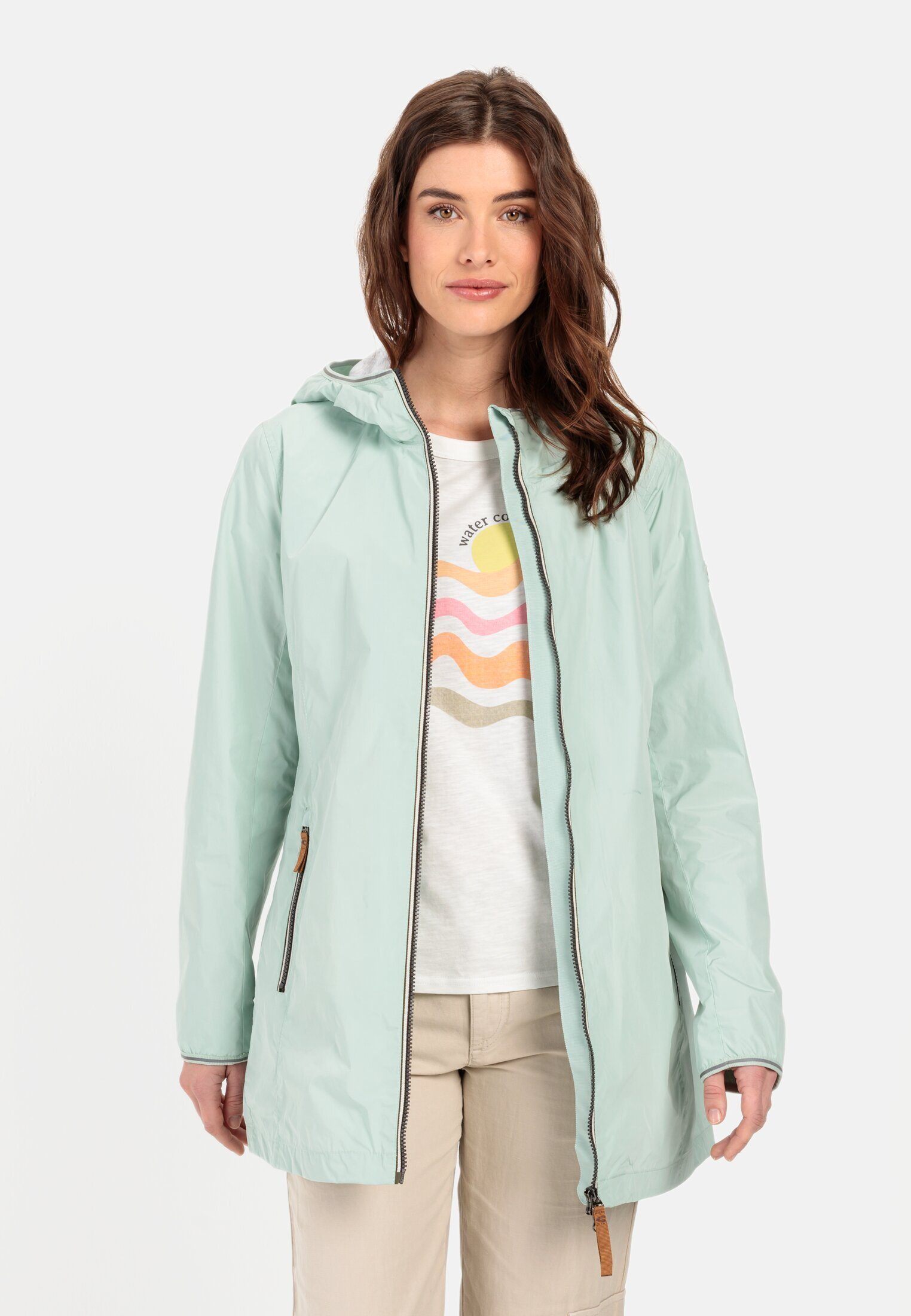 Funktionsjacke aus recyceltem Polyester