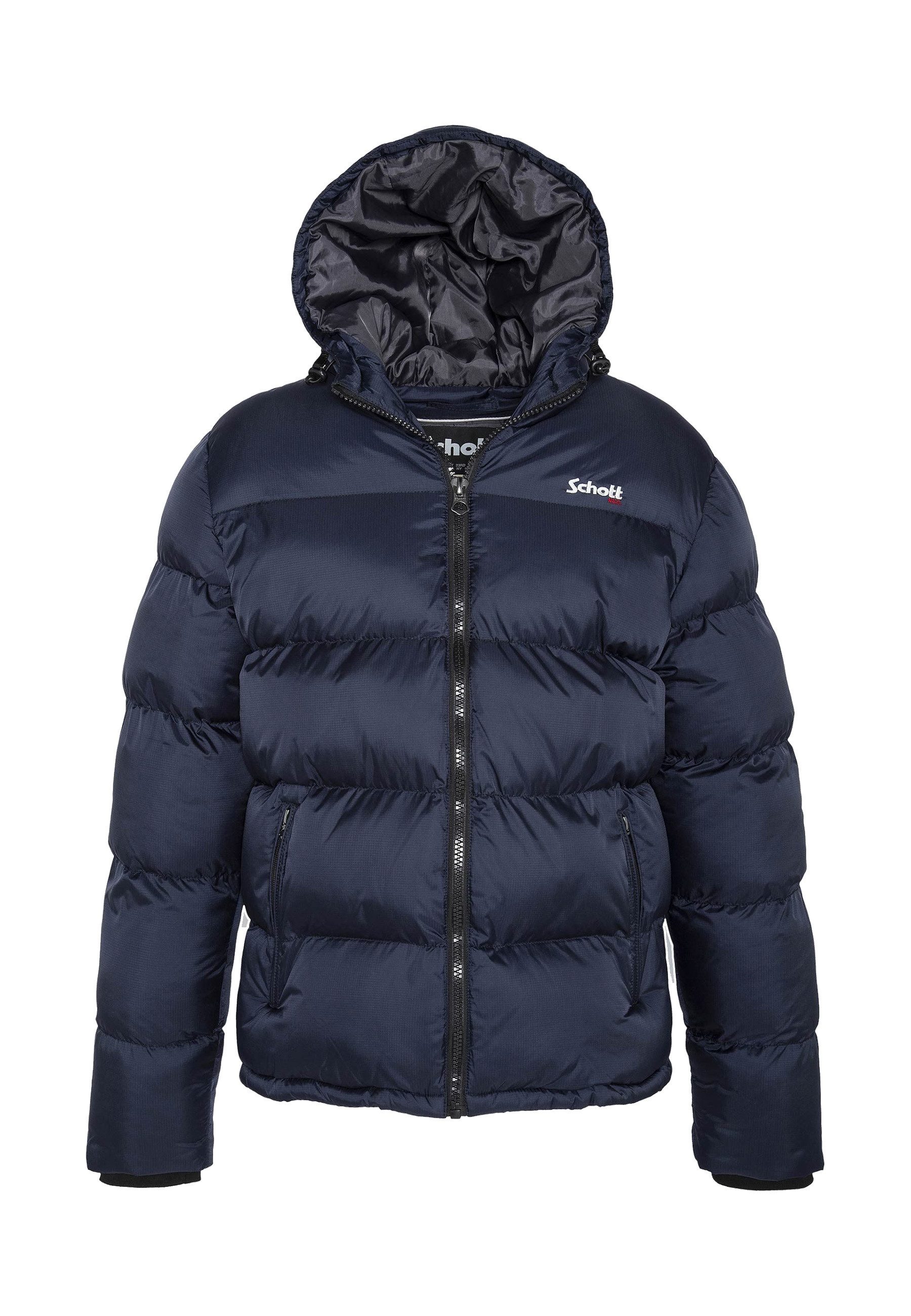 Schott NYC Steppjacke Jacke IDAHO2 Pufferjacke (1-St)