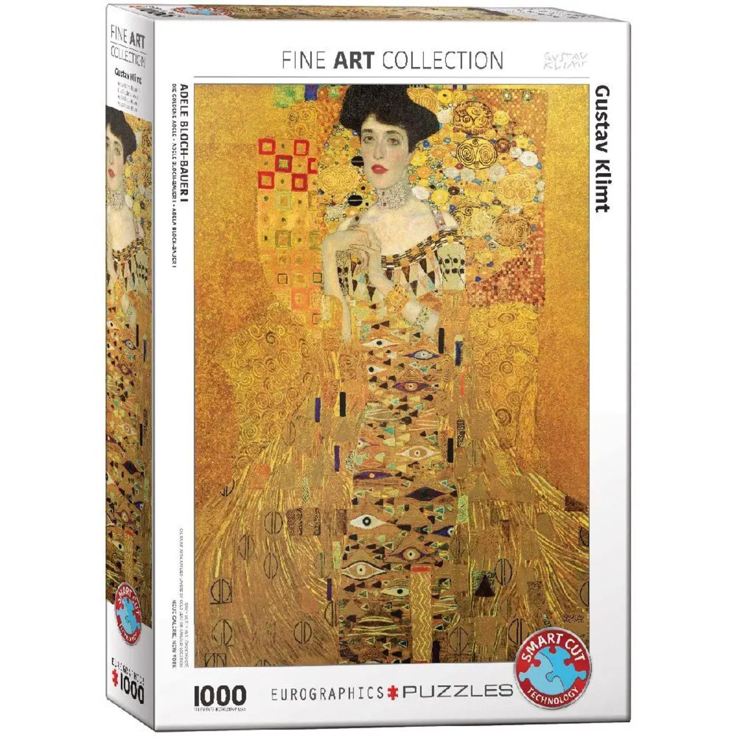 EUROGRAPHICS Puzzle Die Goldene Adele von Klimt, 1000 Puzzleteile günstig online kaufen