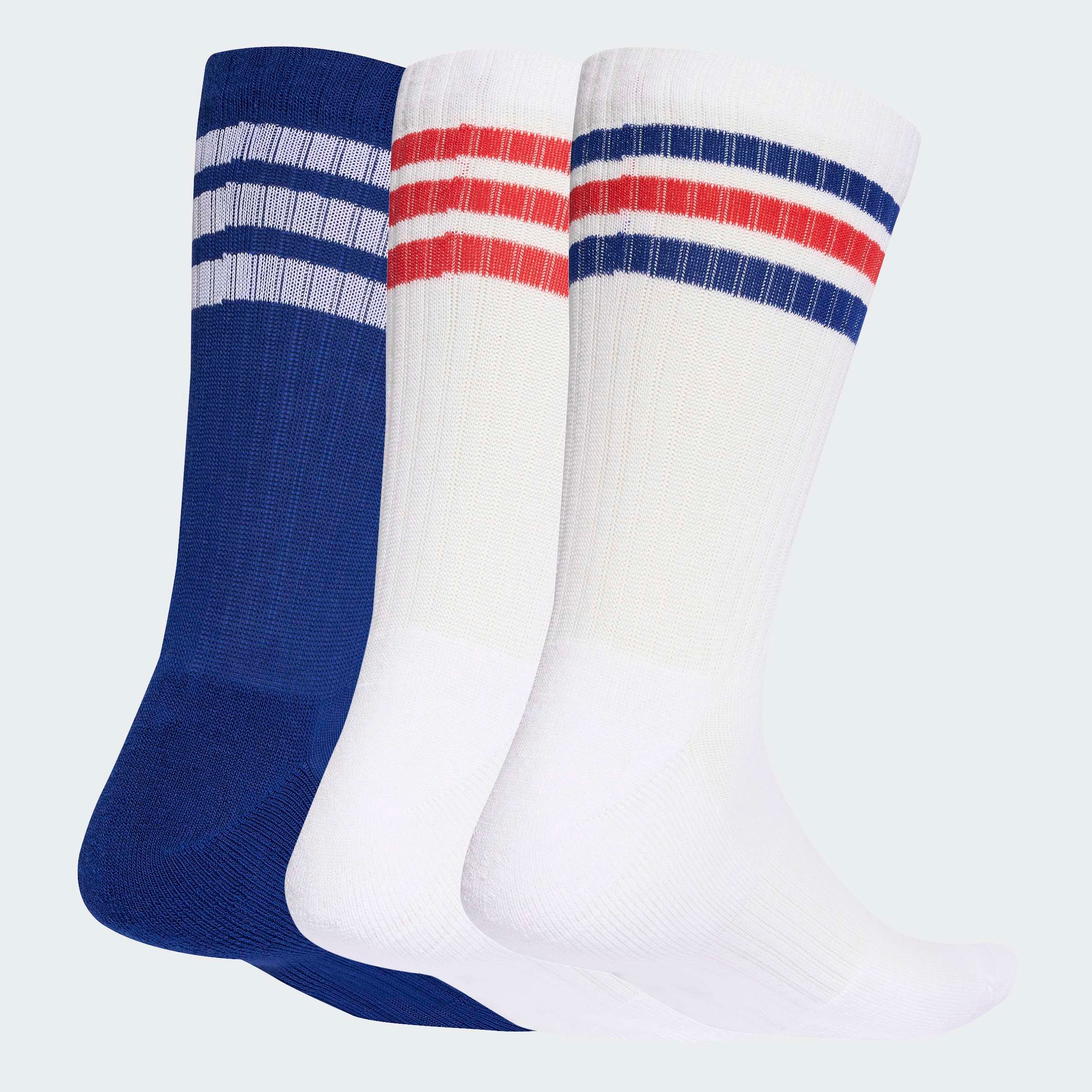 adidas Performance Sportsocken 3S ESS C CRW 3P für sportive Aktivitäten und Fitness, 3er-Pack, neutraler Schnitt